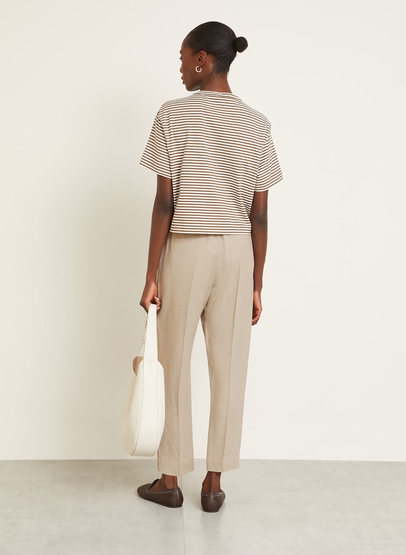 BRUNELLO CUCINELLI Tričko: HNĚDÁ / REŽNÁ