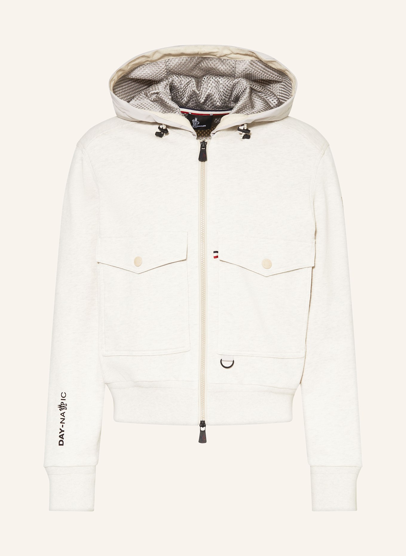 MONCLER GRENOBLE Blouson: ECRU