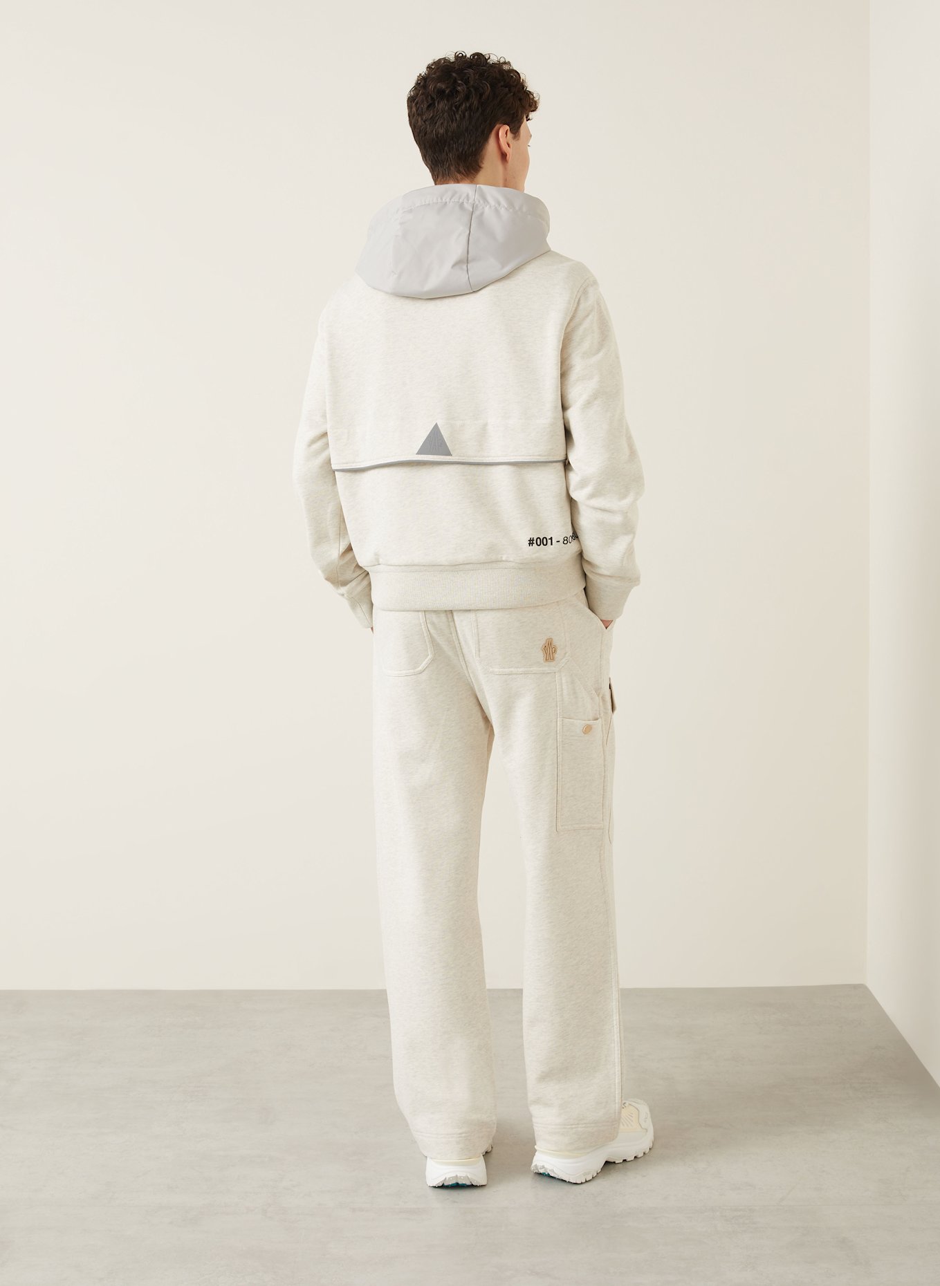 MONCLER GRENOBLE Blouson: ECRU