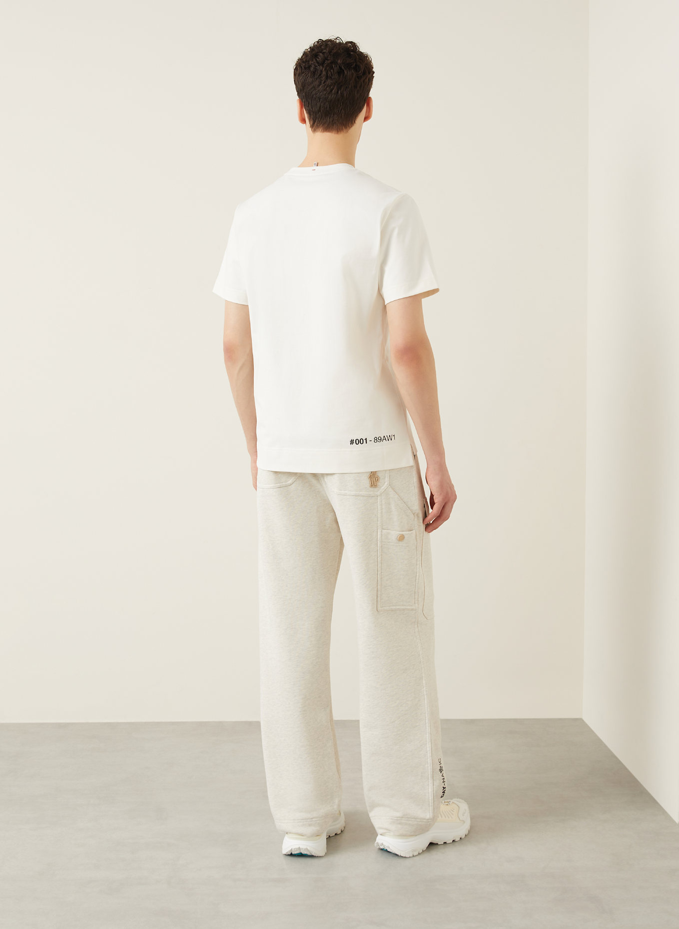 MONCLER GRENOBLE T-Shirt: CREME