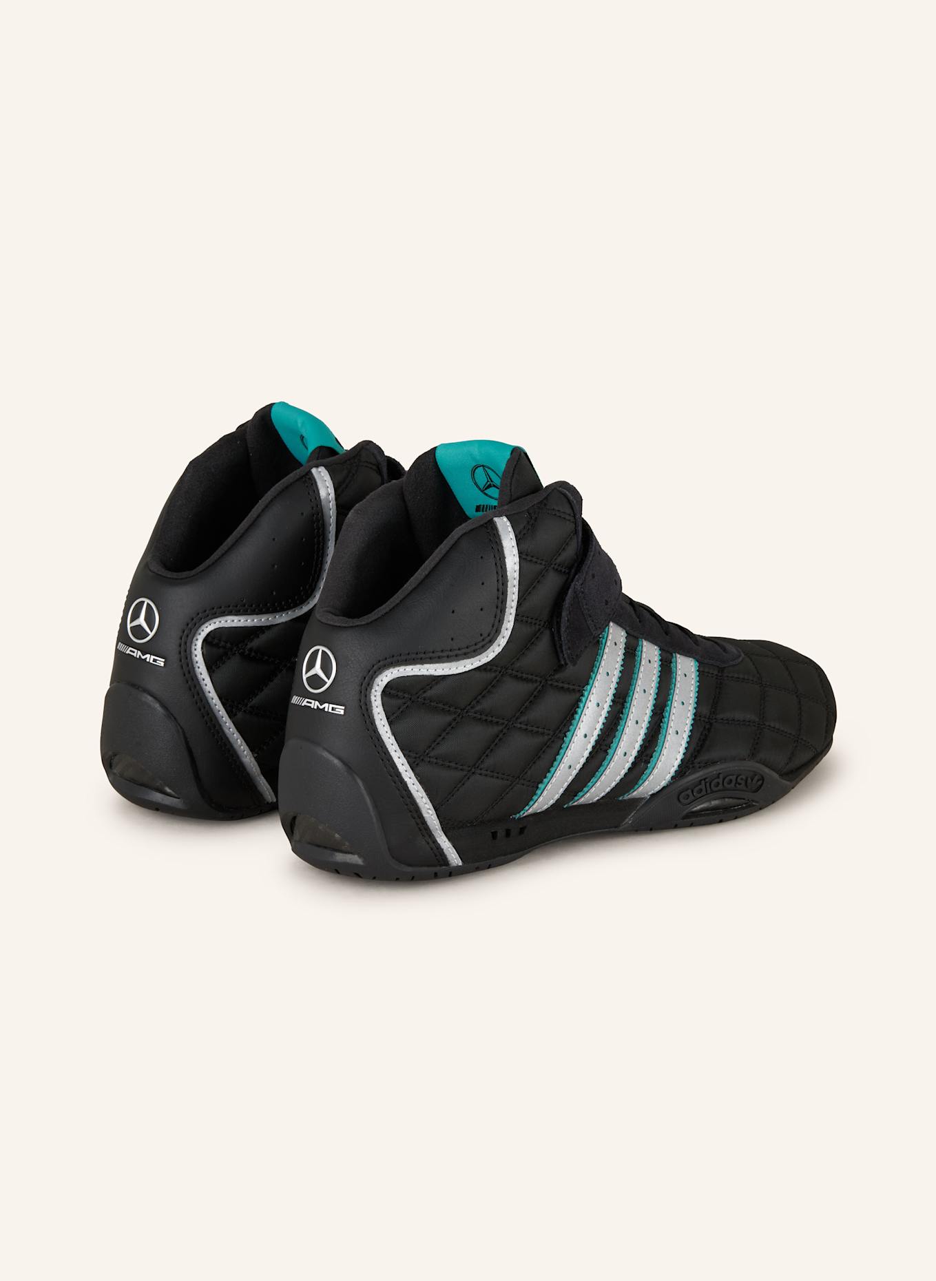 adidas Originals Hightop-Sneaker ADIRACER HI MERCEDES AMG PETRONAS F1 TEAM: MINT / SCHWARZ / SILBER