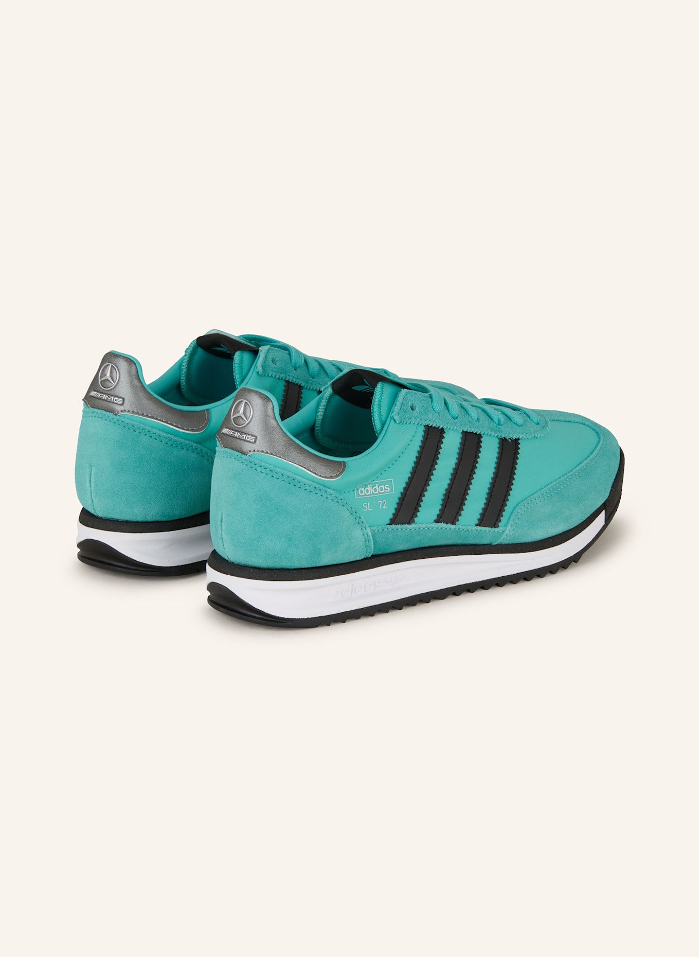 adidas Originals Sneaker SL 72 RS MERCEDES: MINT / SCHWARZ / WEISS