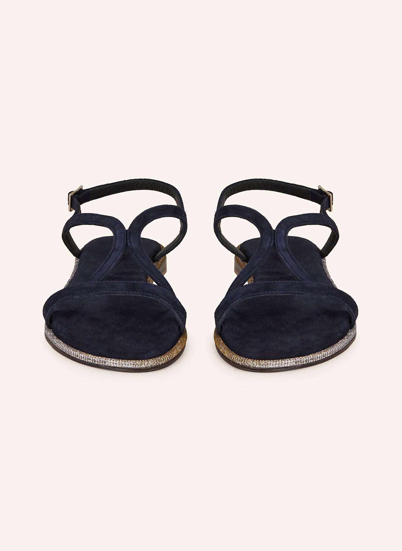 VIAMERCANTI Sandály EOLIE: TMAVĚ MODRÁ