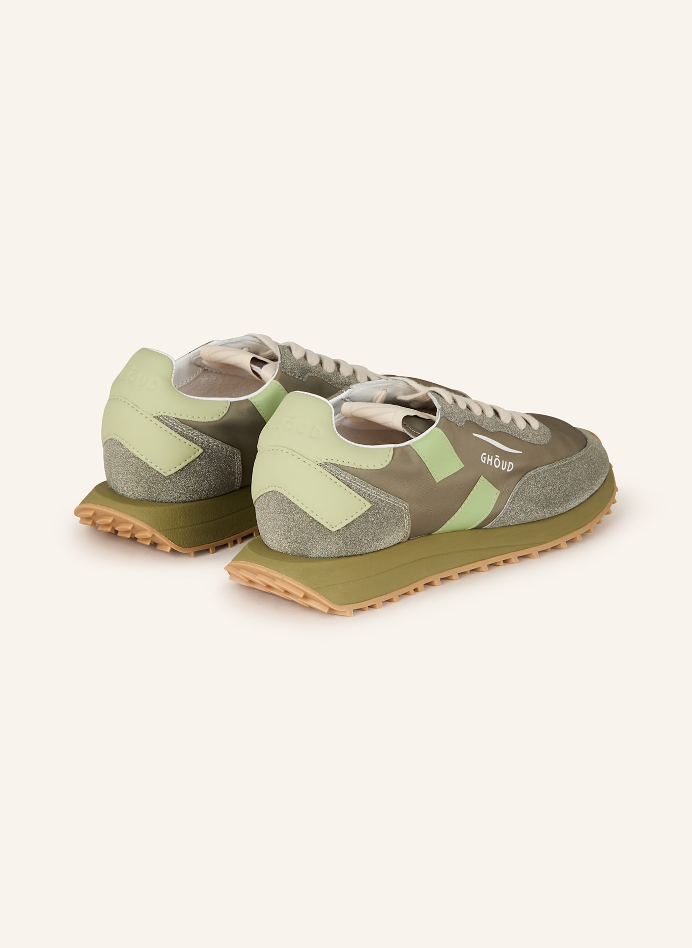 GHOUD Sneaker RUSH: OLIV/ MINT