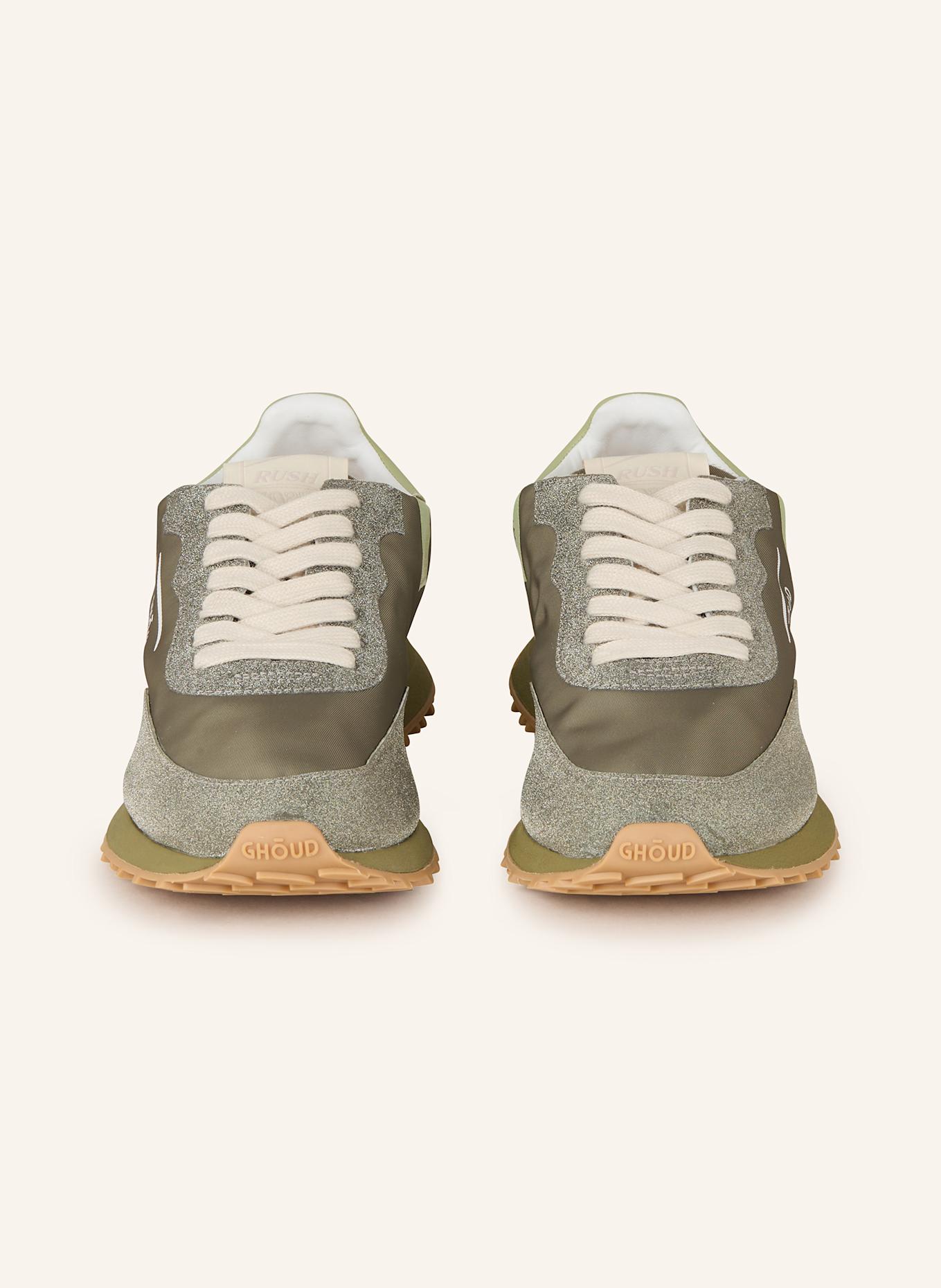 GHOUD Sneaker RUSH: OLIV/ MINT
