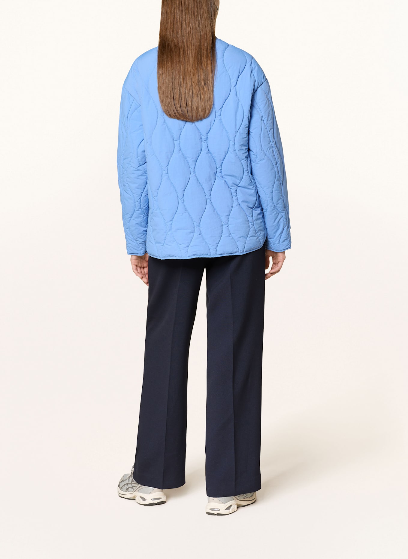 OPUS Steppjacke HALOTTE: HELLBLAU