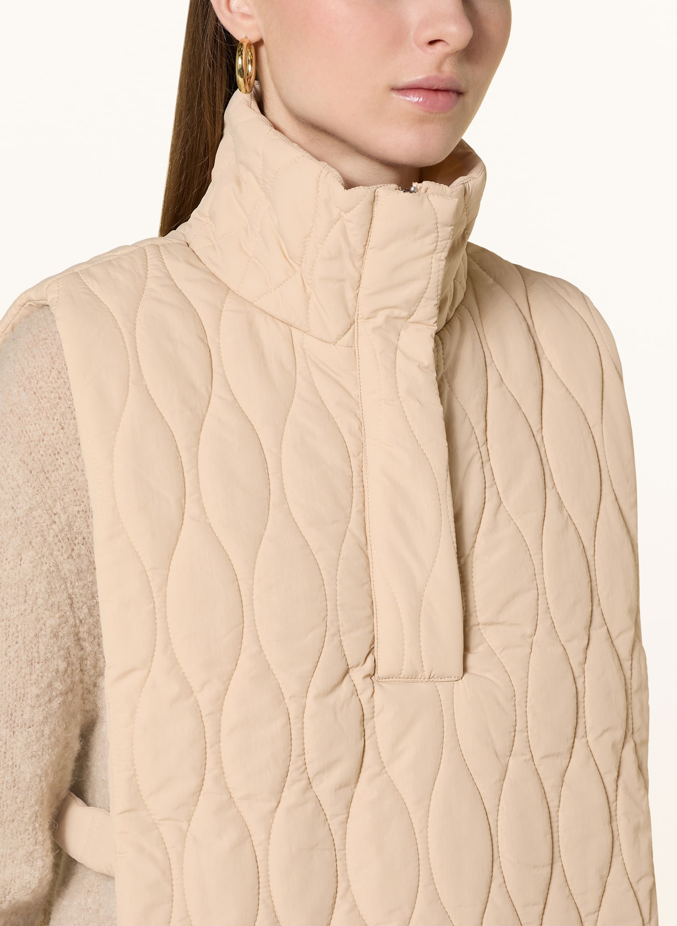 OPUS Steppweste ANJOLI, Farbe: BEIGE (Bild 4)