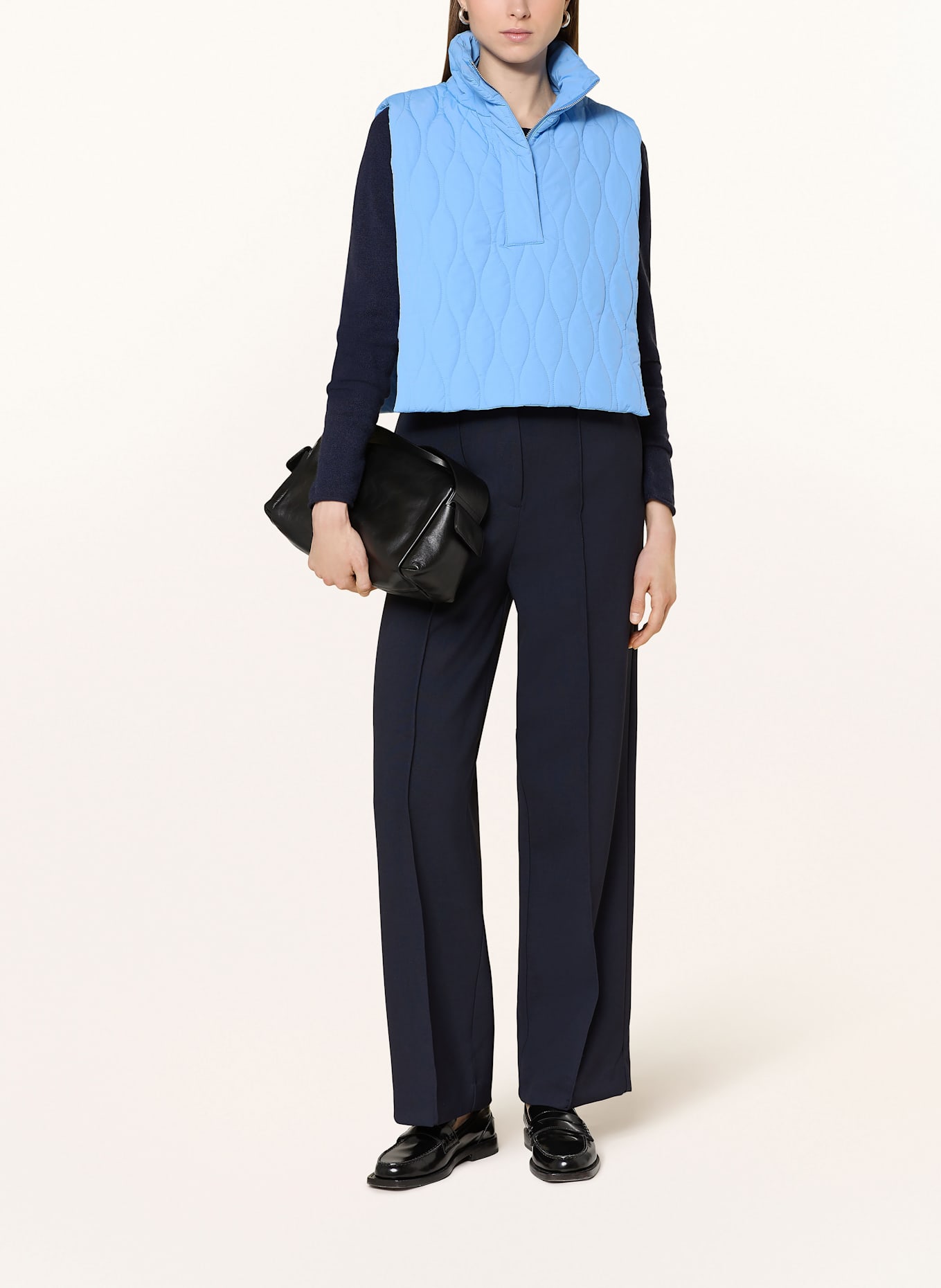 OPUS Steppweste ANJOLI: BLAU