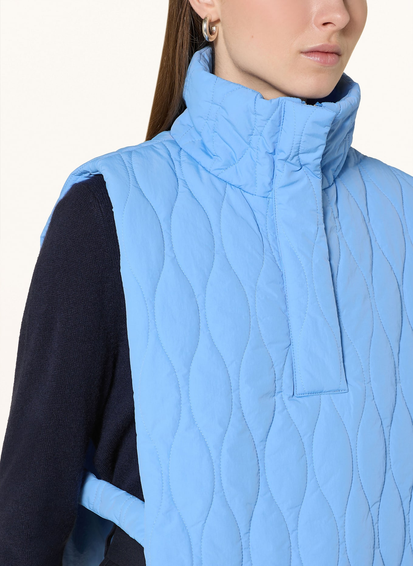 OPUS Steppweste ANJOLI: BLAU