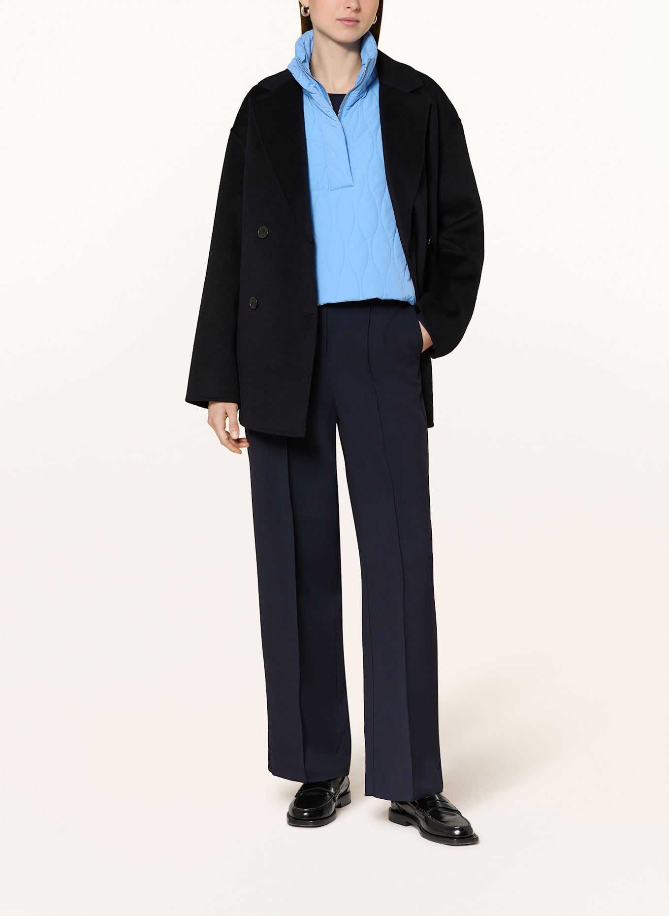 OPUS Steppweste ANJOLI: BLAU