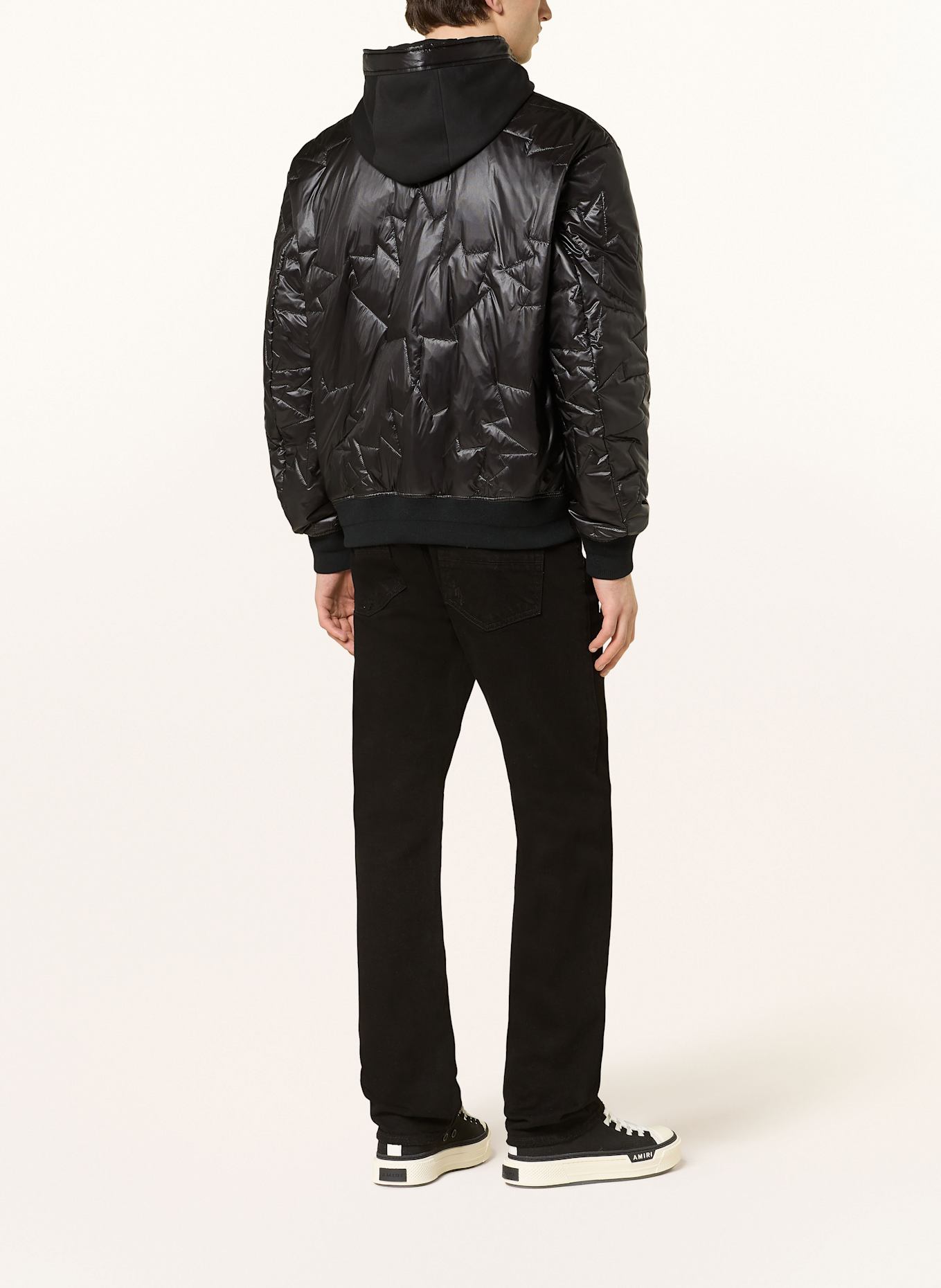 MOOSE KNUCKLES Steppjacke: SCHWARZ