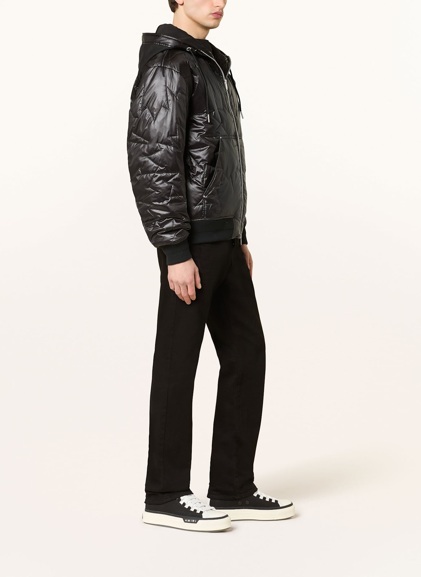 MOOSE KNUCKLES Steppjacke: SCHWARZ