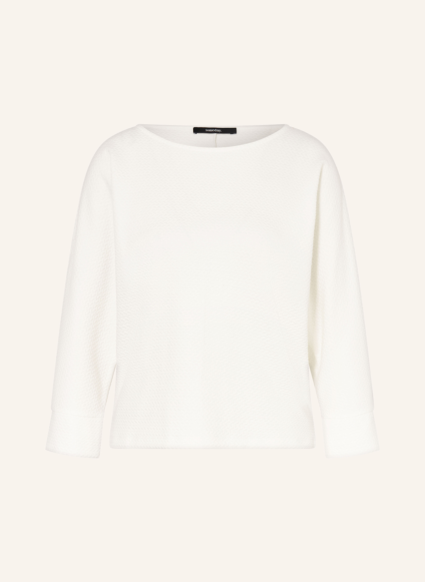 someday Tričko KRISSIE s 3/4 rukávem: BÍLÁ