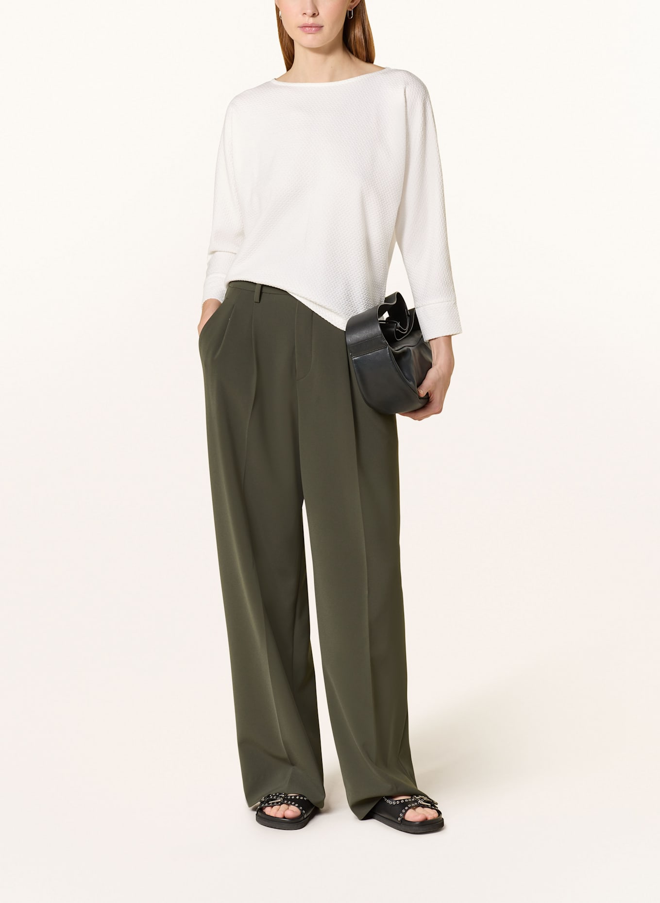 someday Tričko KRISSIE s 3/4 rukávem: BÍLÁ