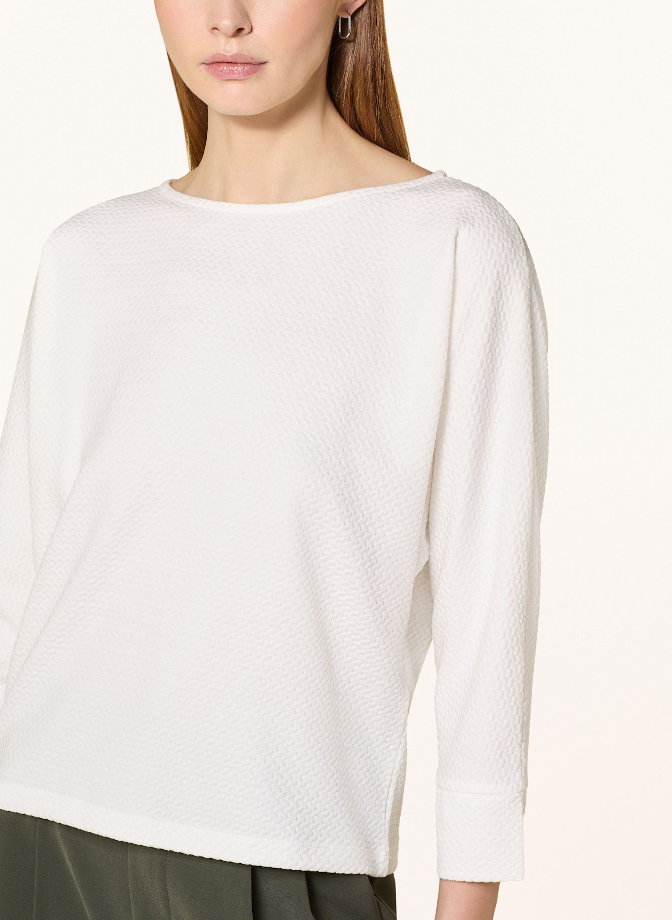 someday Tričko KRISSIE s 3/4 rukávem: BÍLÁ