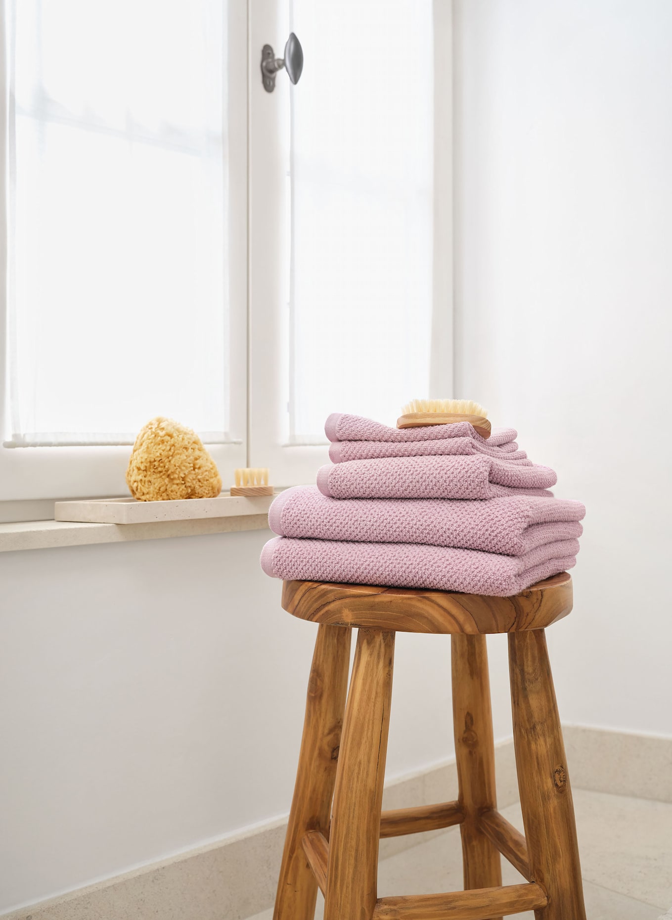 SCHLOSSBERG Ručník NOVA: RŮŽOVÁ