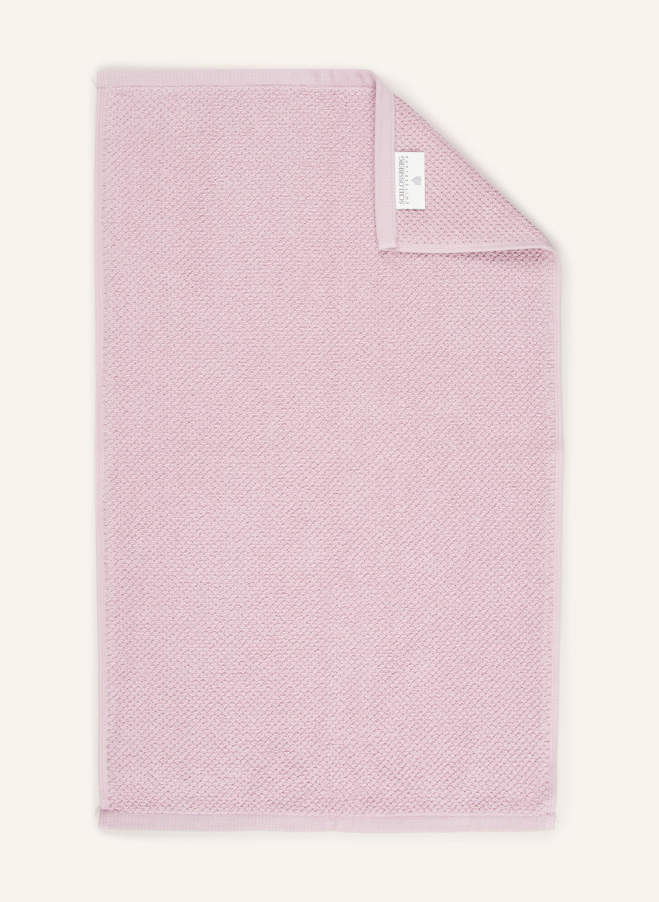 SCHLOSSBERG Ręcznik dla gości NOVA: RÓŻOWY