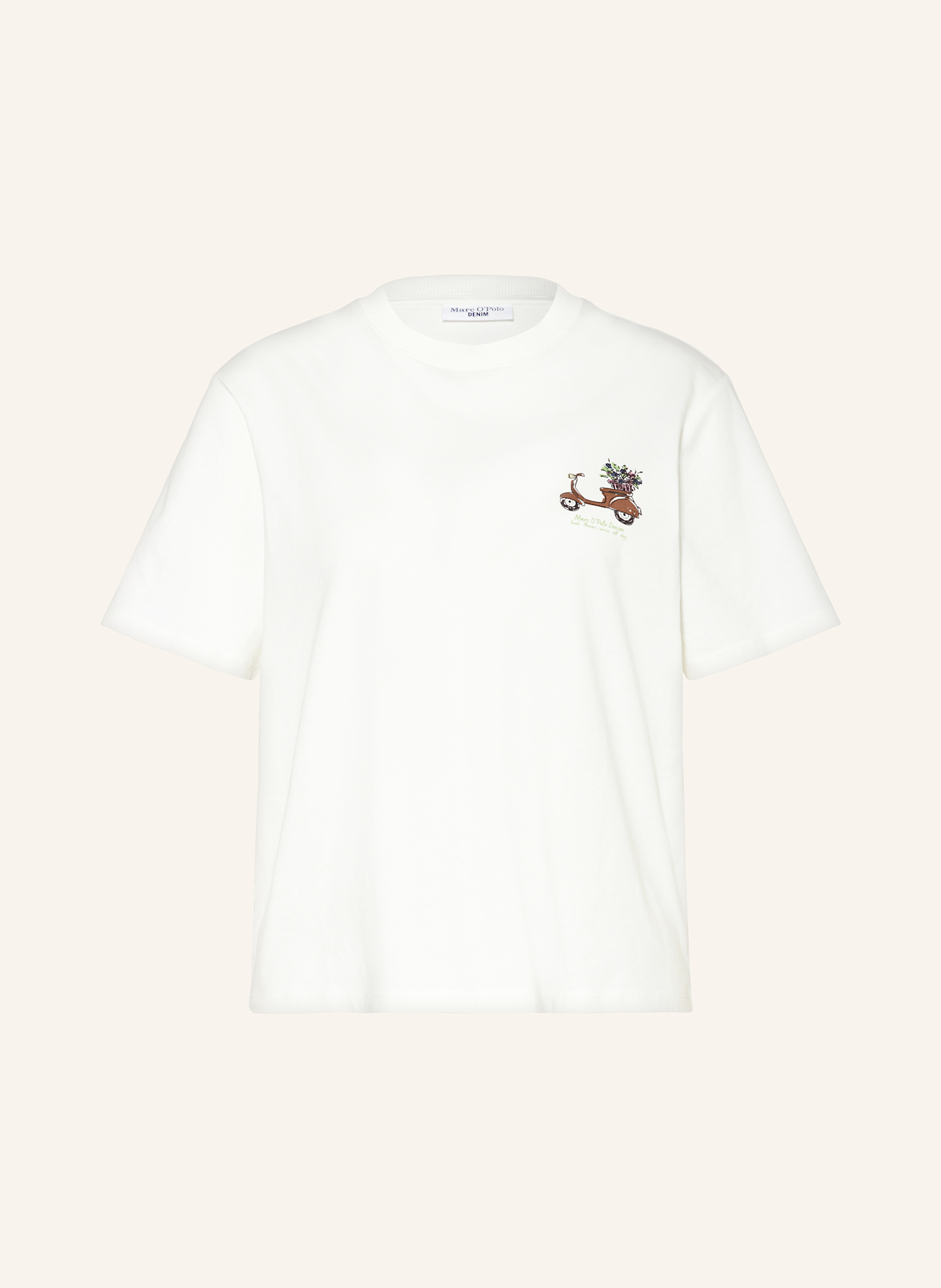 Marc O'Polo DENIM T-Shirt: WEISS