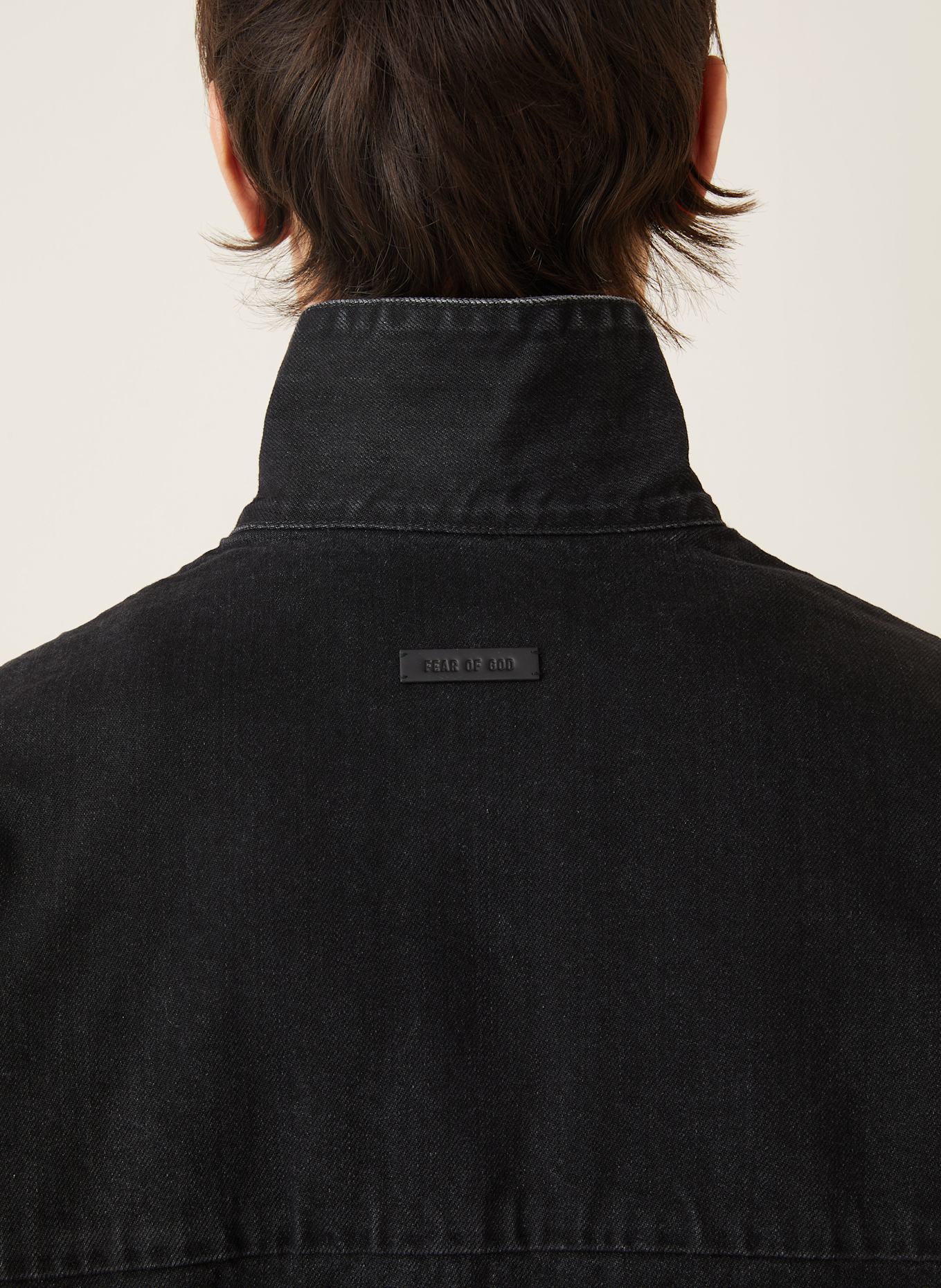 FEAR OF GOD Jeansjacke: SCHWARZ