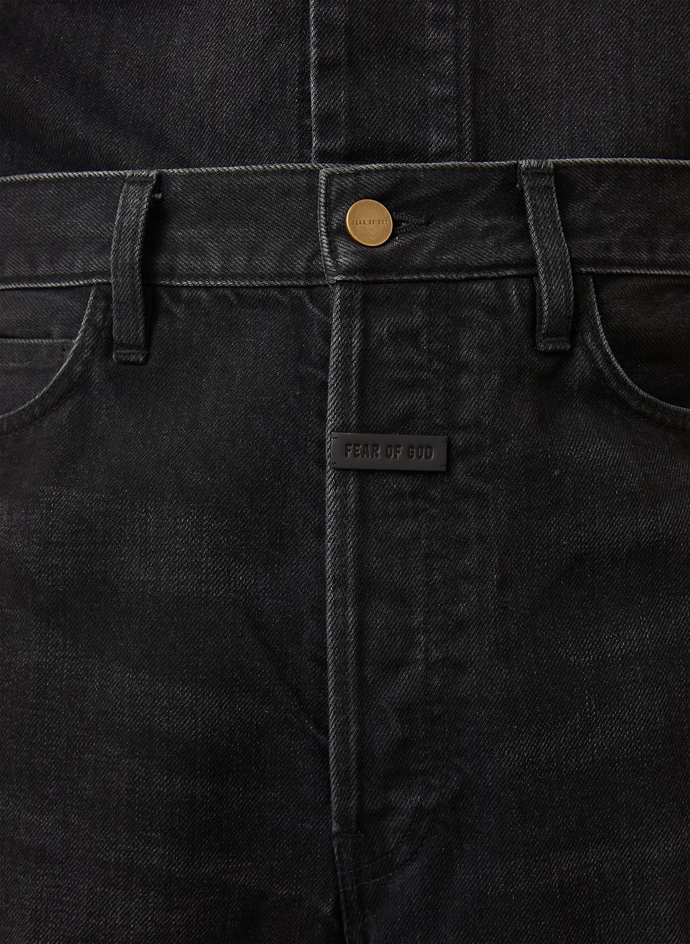 FEAR OF GOD Jeans relaxed fit: BLACK BLACK