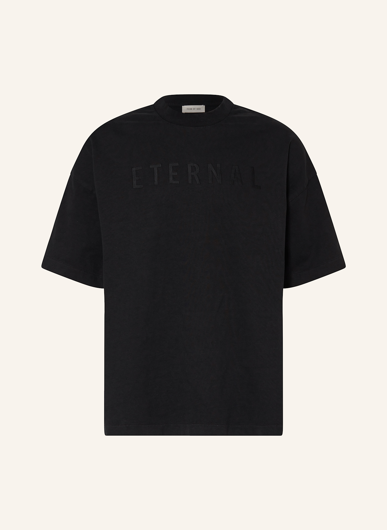 FEAR OF GOD T-Shirt ETERNAL: SCHWARZ