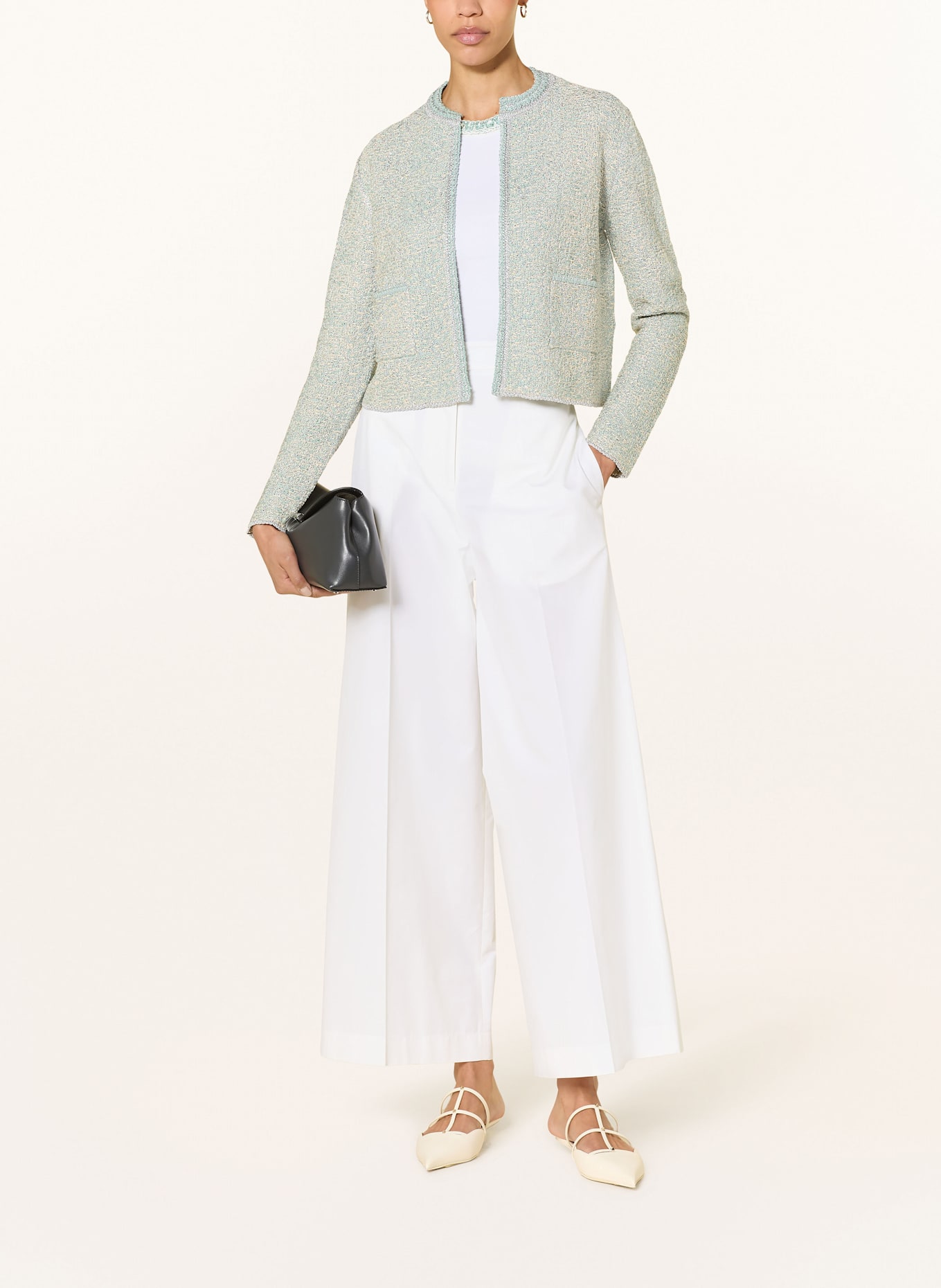 FABIANA FILIPPI Marlenehose: WEISS