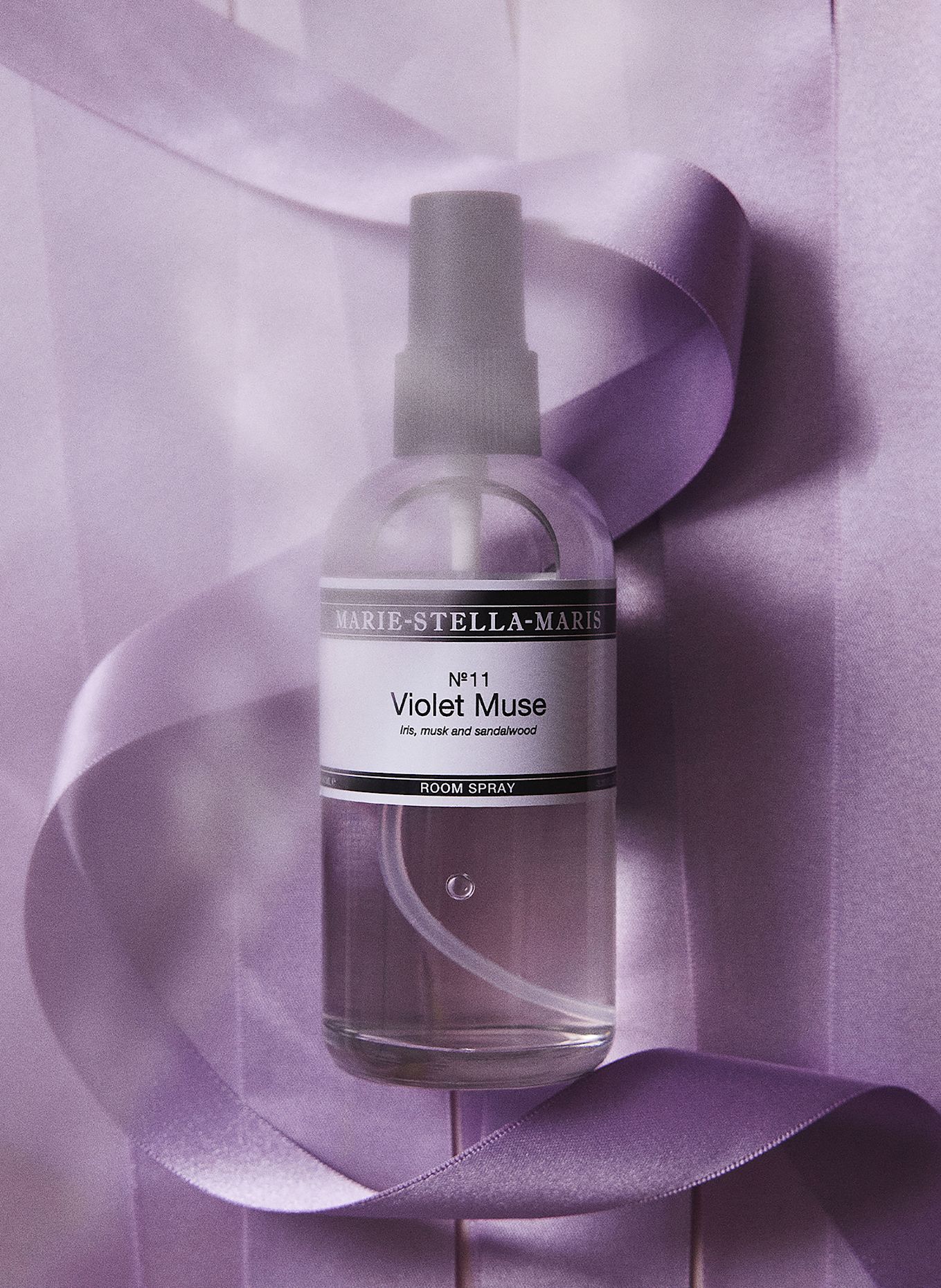 MARIE-STELLA-MARIS Raumduft-Set VIOLET MUSE: WEISS / SCHWARZ