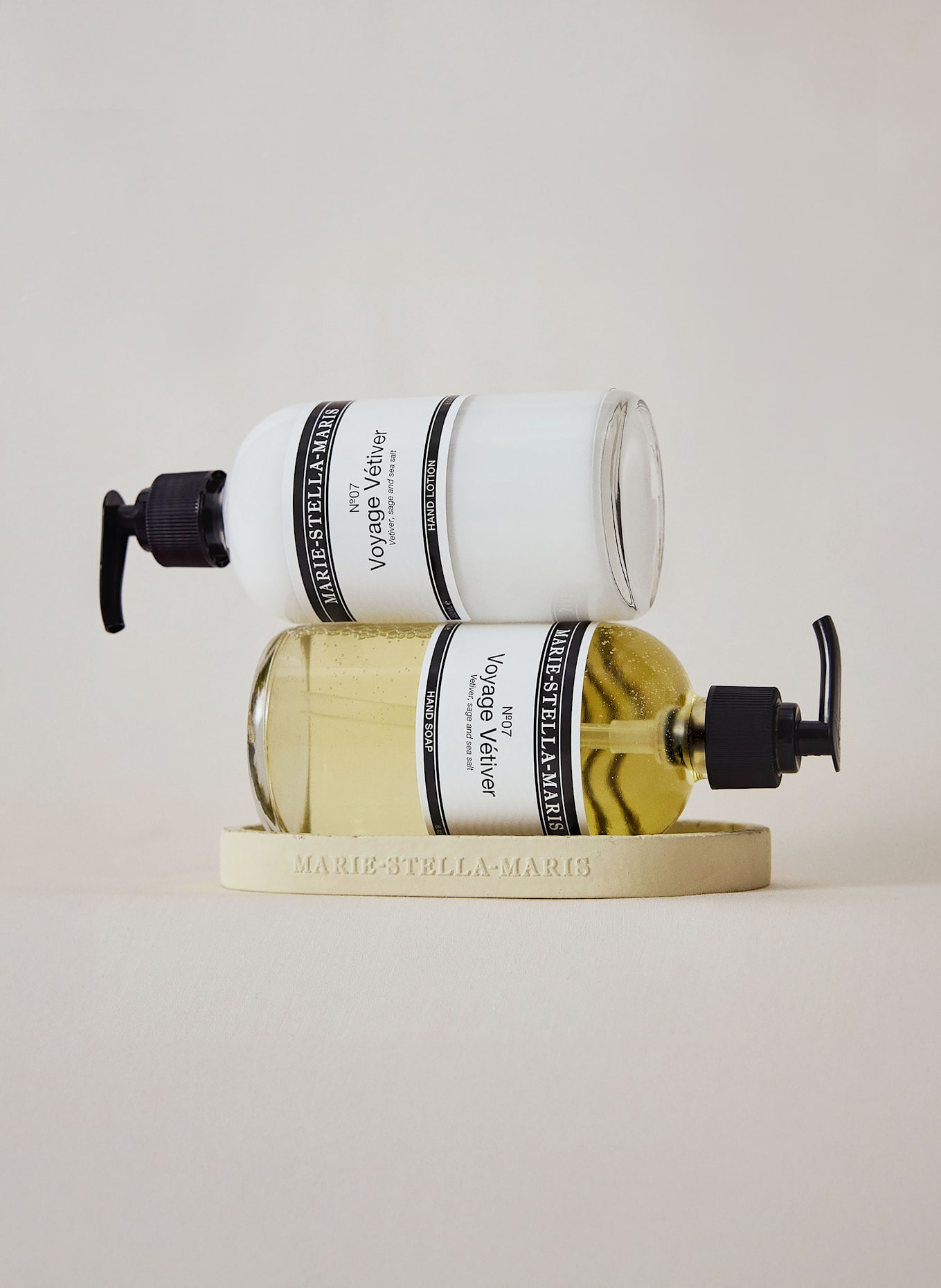 MARIE-STELLA-MARIS Pflege-Set VOYAGE VÉTIVER: TRANSPARENT