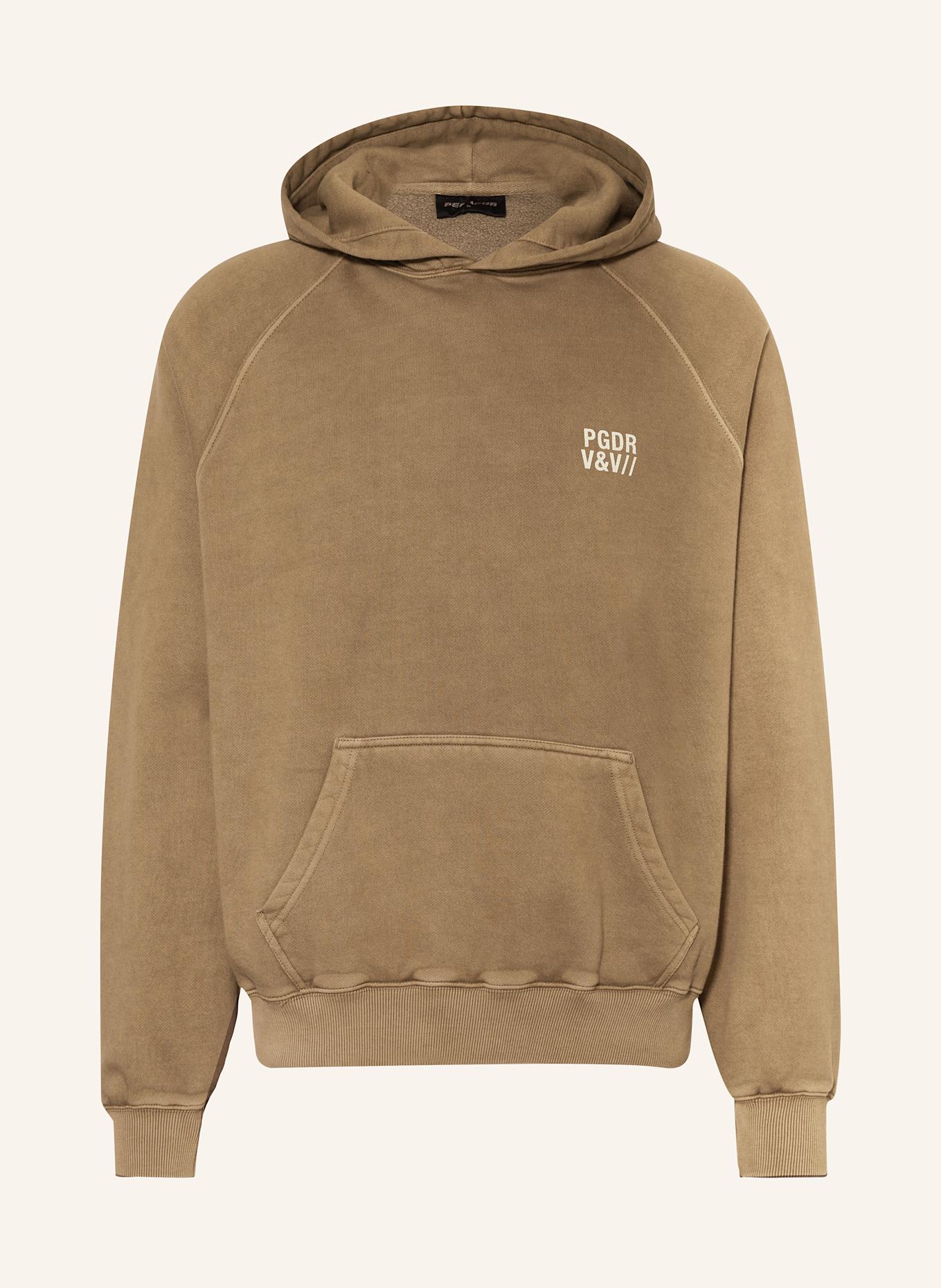 PEGADOR Hoodie COLT: BRAUN