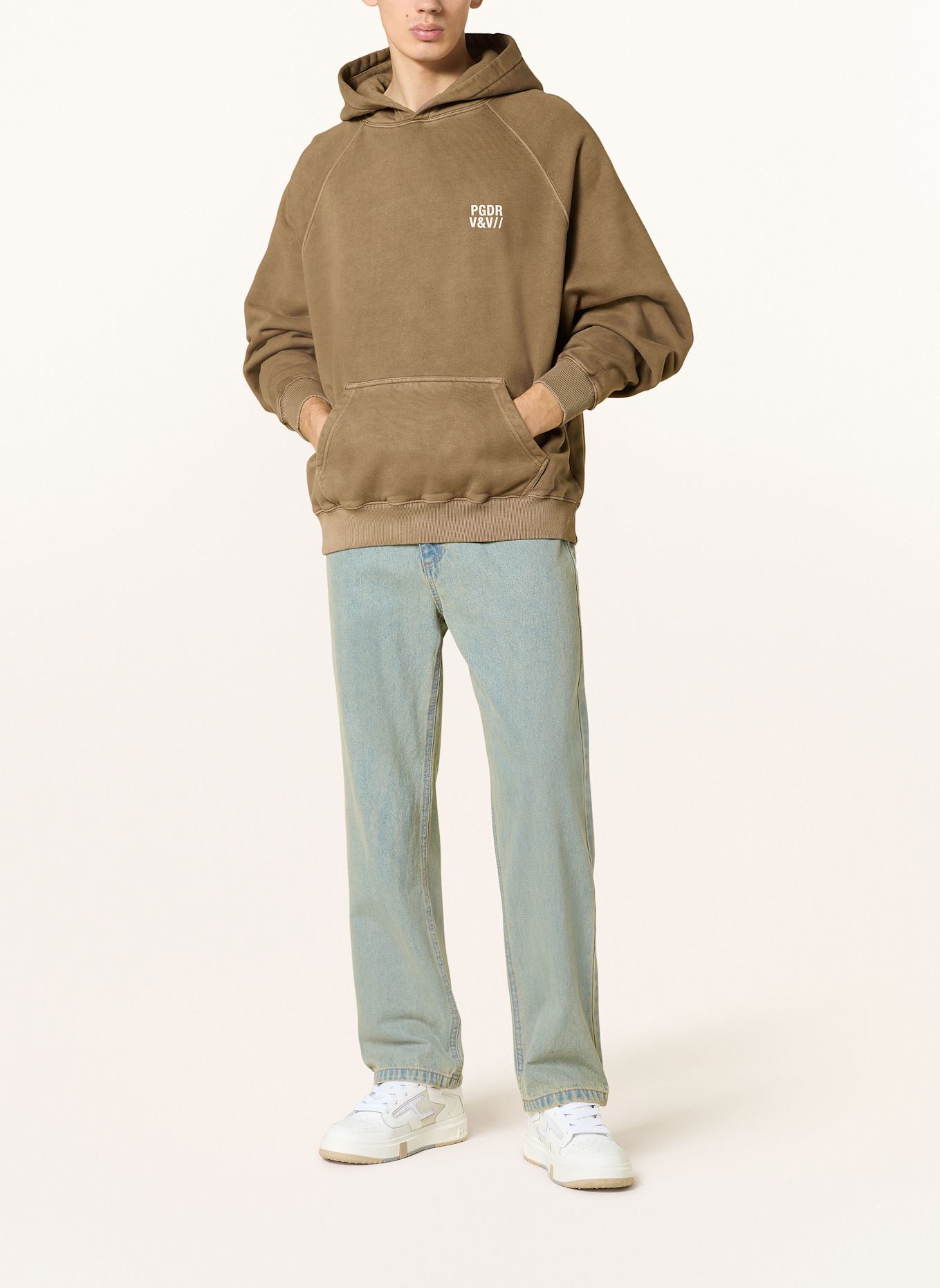 PEGADOR Hoodie COLT: BRAUN