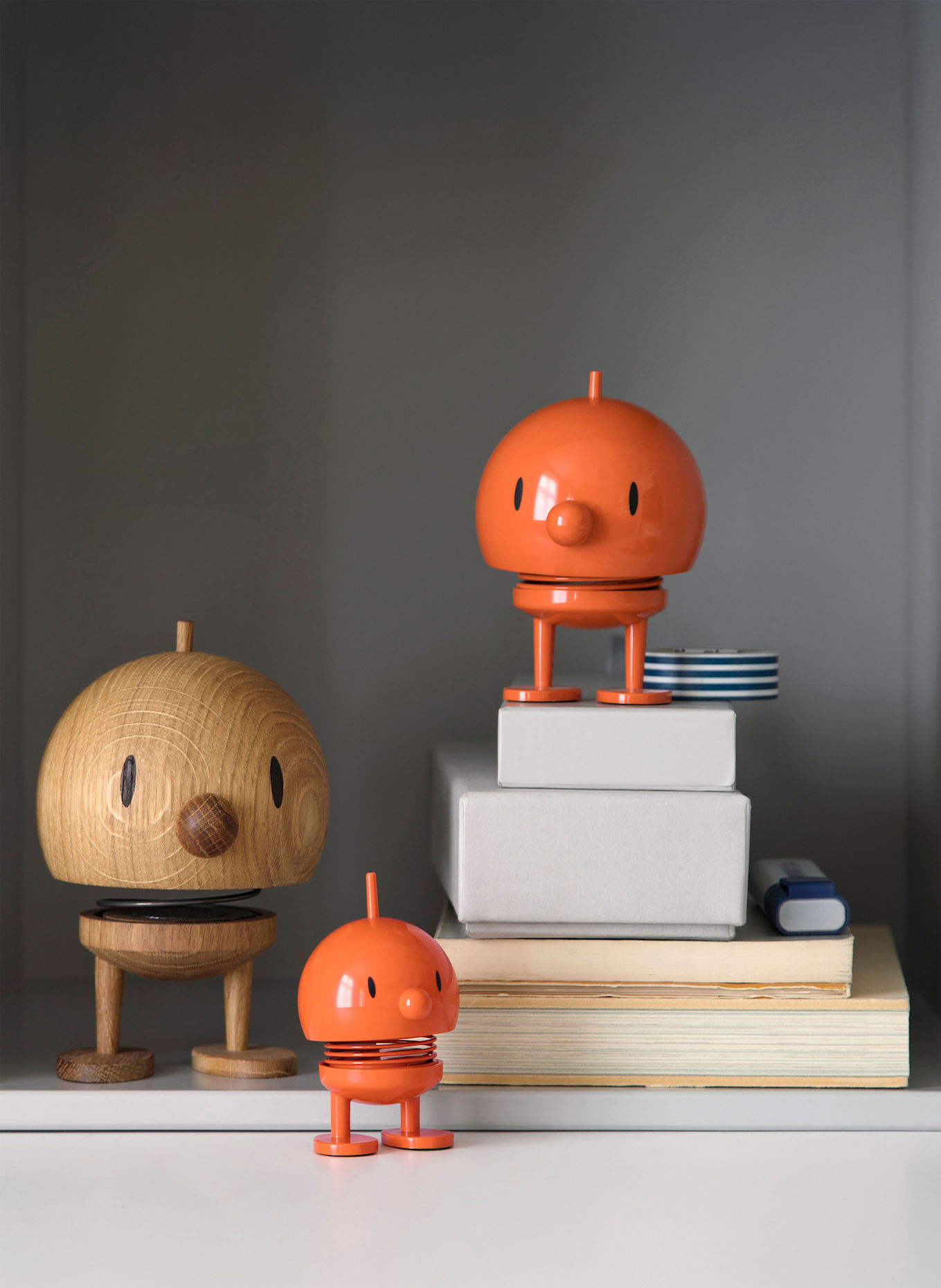 Hoptimist Dekofigur BUMBLE MEDIUM: ORANGE