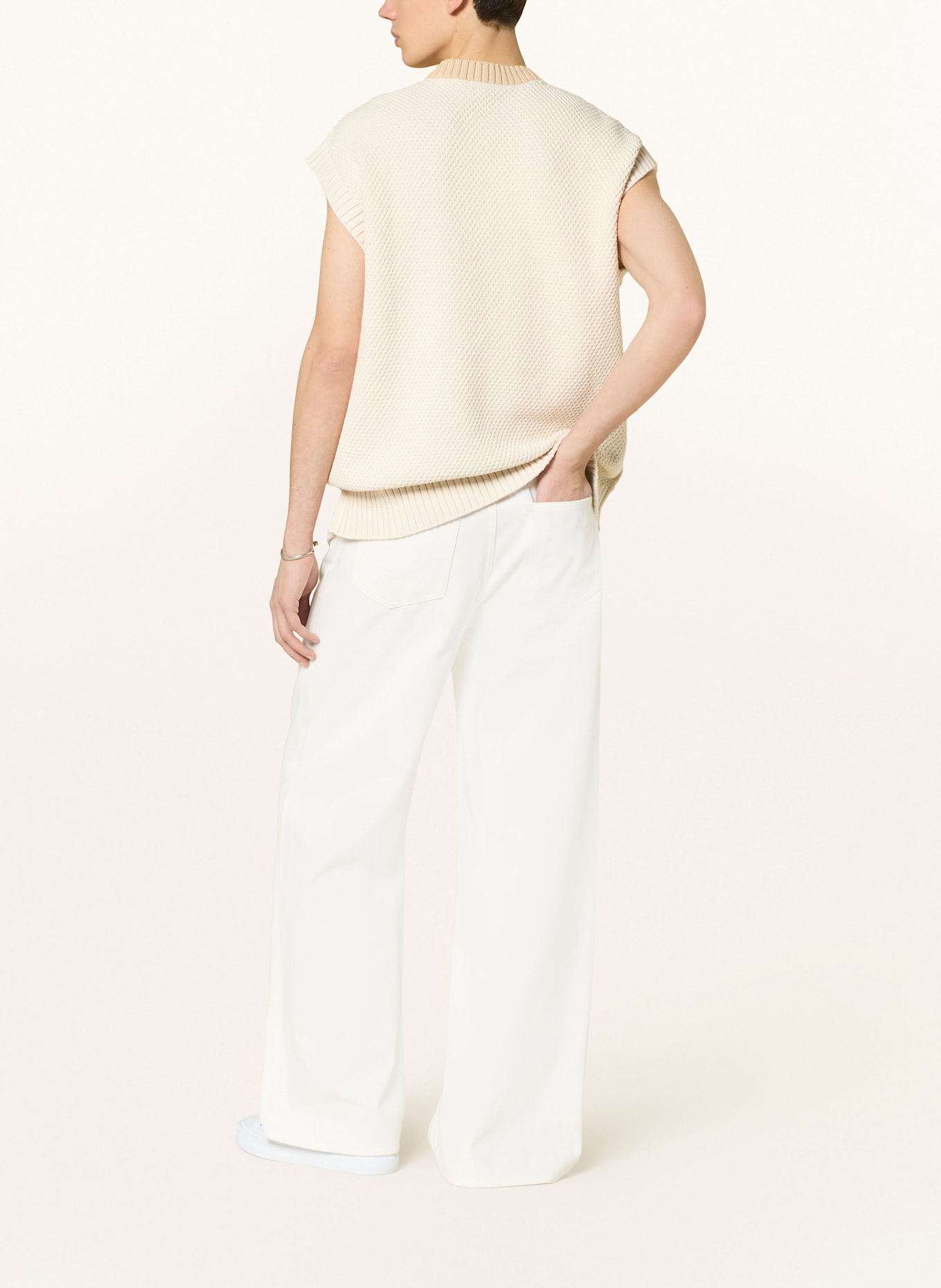 LACOSTE Jeans Regular Fit: SBH WHITE/MULTICO