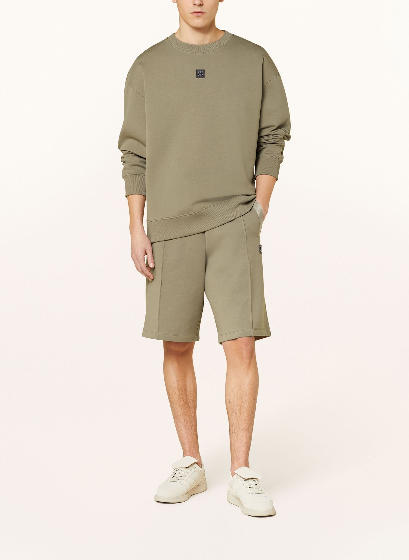 HUGO Sweatshirt DETTIL: BROWN