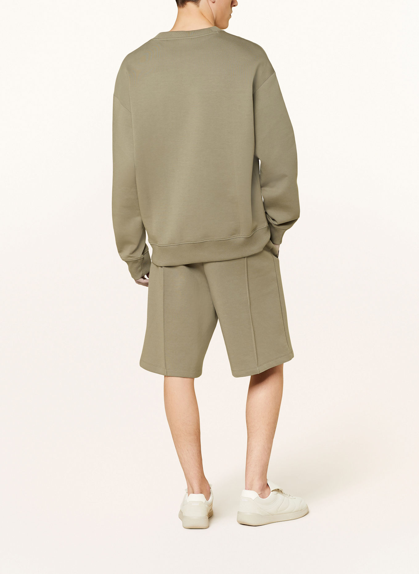 HUGO Sweatshirt DETTIL: BROWN