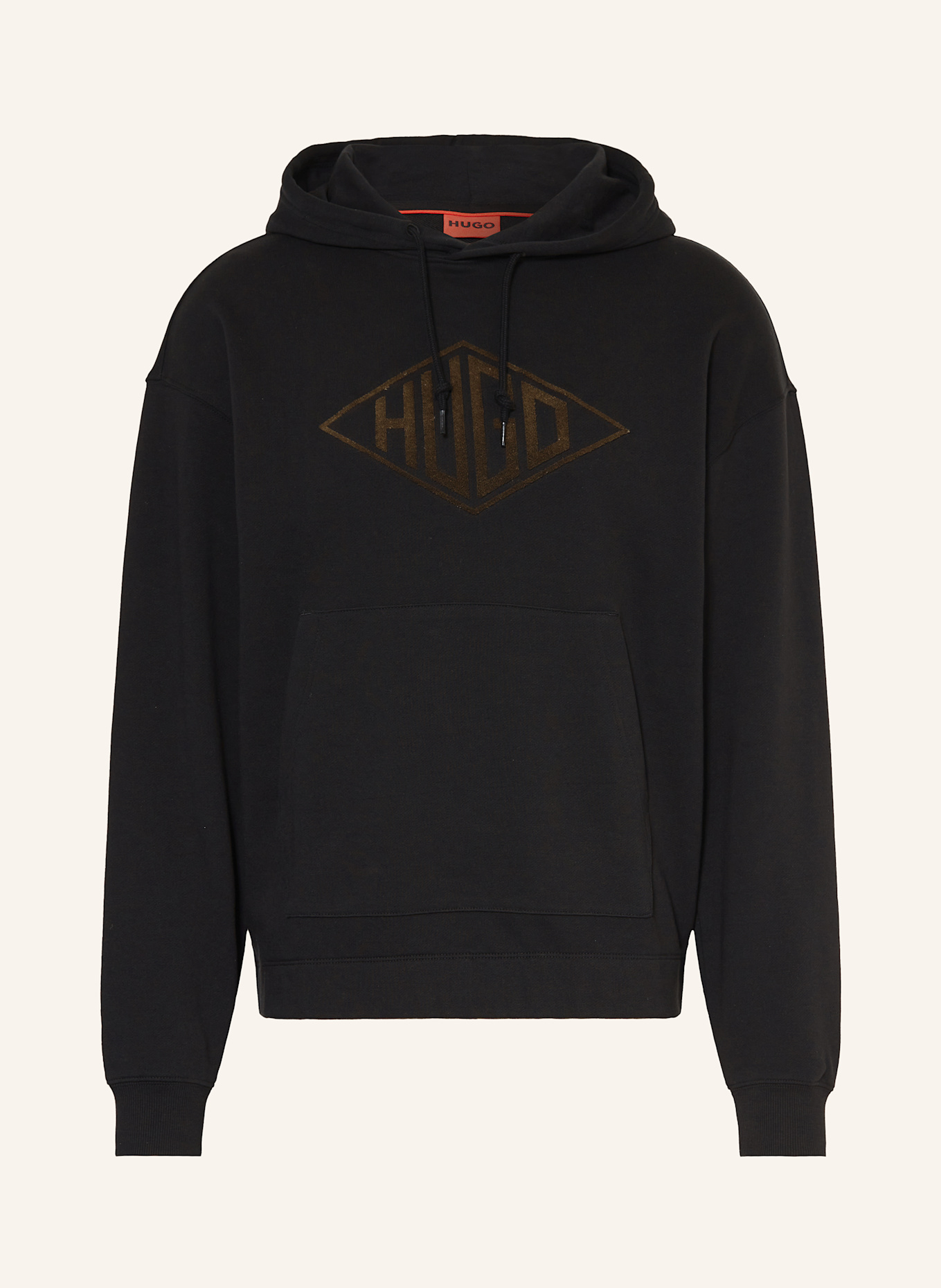 HUGO DACOROLO hoodie: BLACK