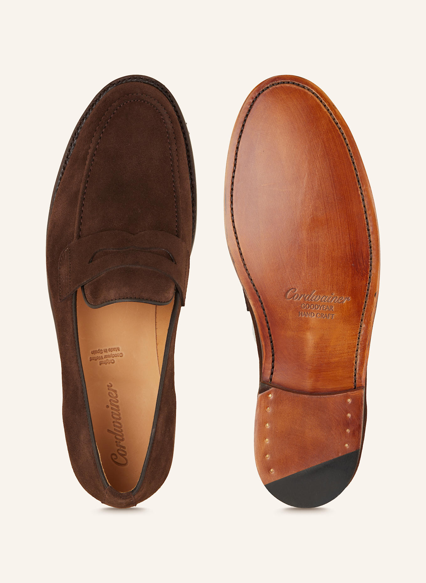 Cordwainer Penny loafers: CIEMNOBRĄZOWY