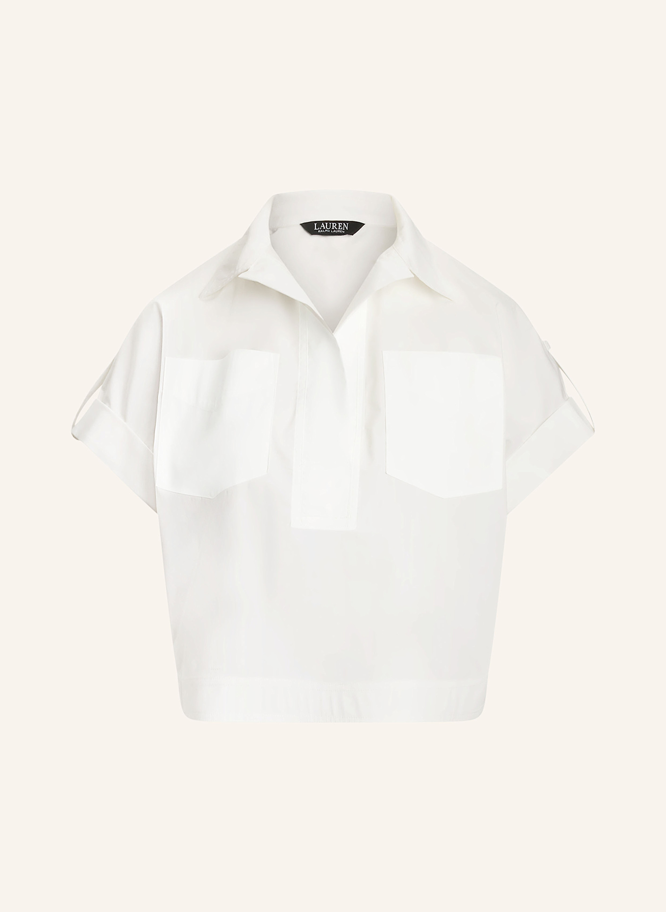 LAUREN RALPH LAUREN Shirt blouse: WHITE