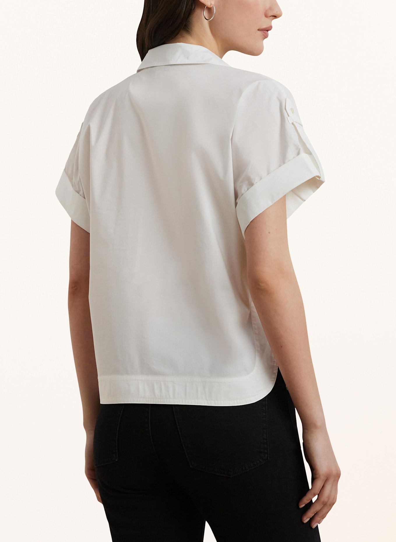 LAUREN RALPH LAUREN Shirt blouse: WHITE