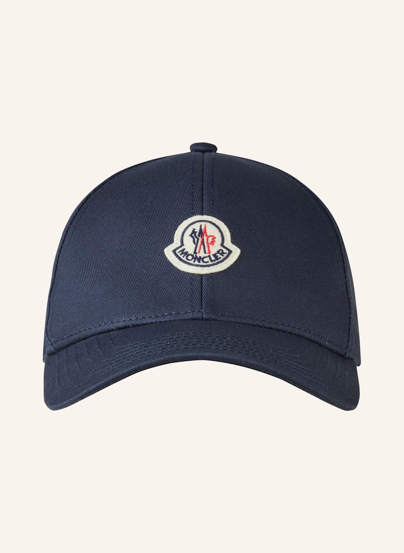 MONCLER Cap: DUNKELBLAU