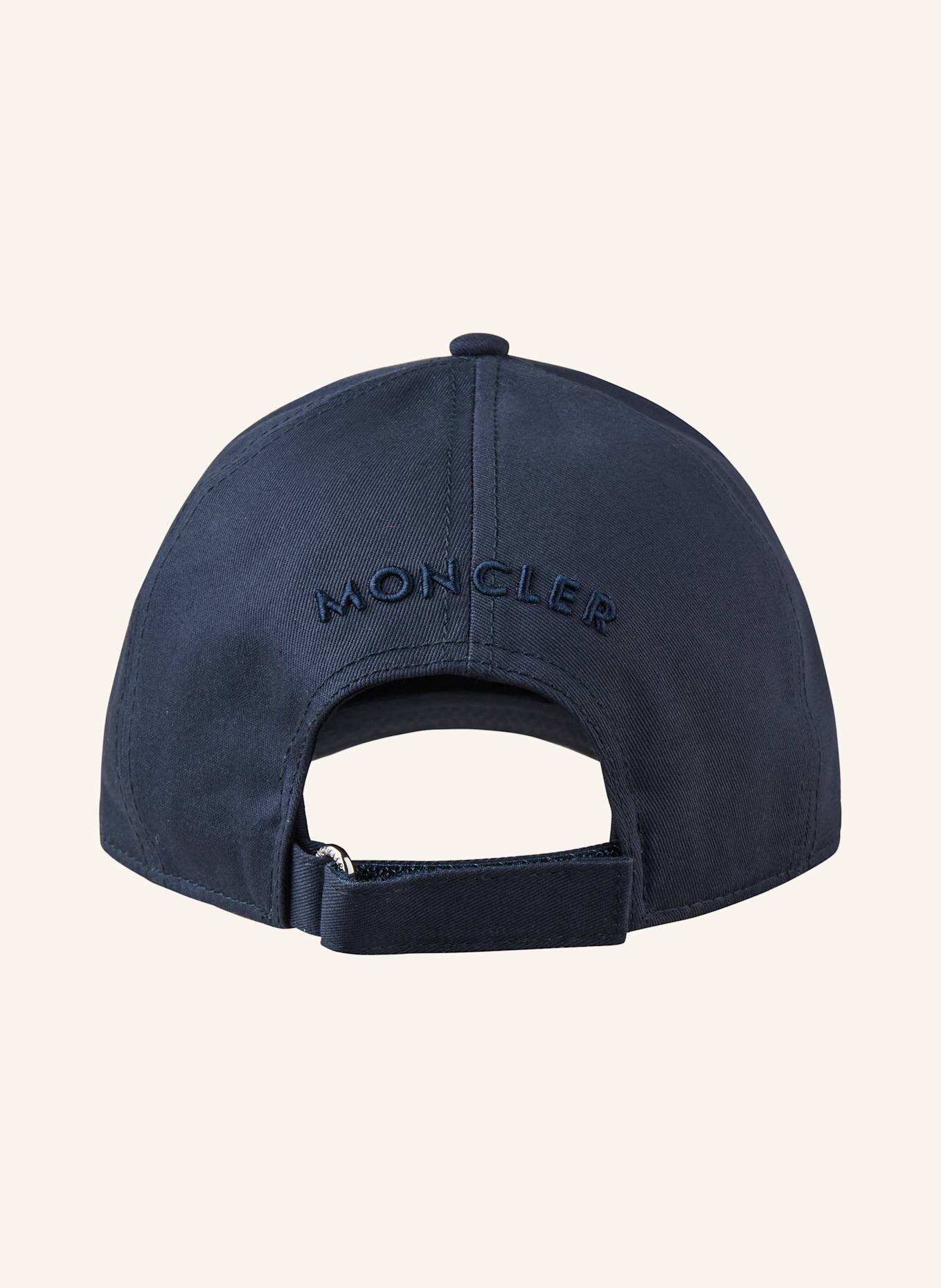 MONCLER Cap: DUNKELBLAU
