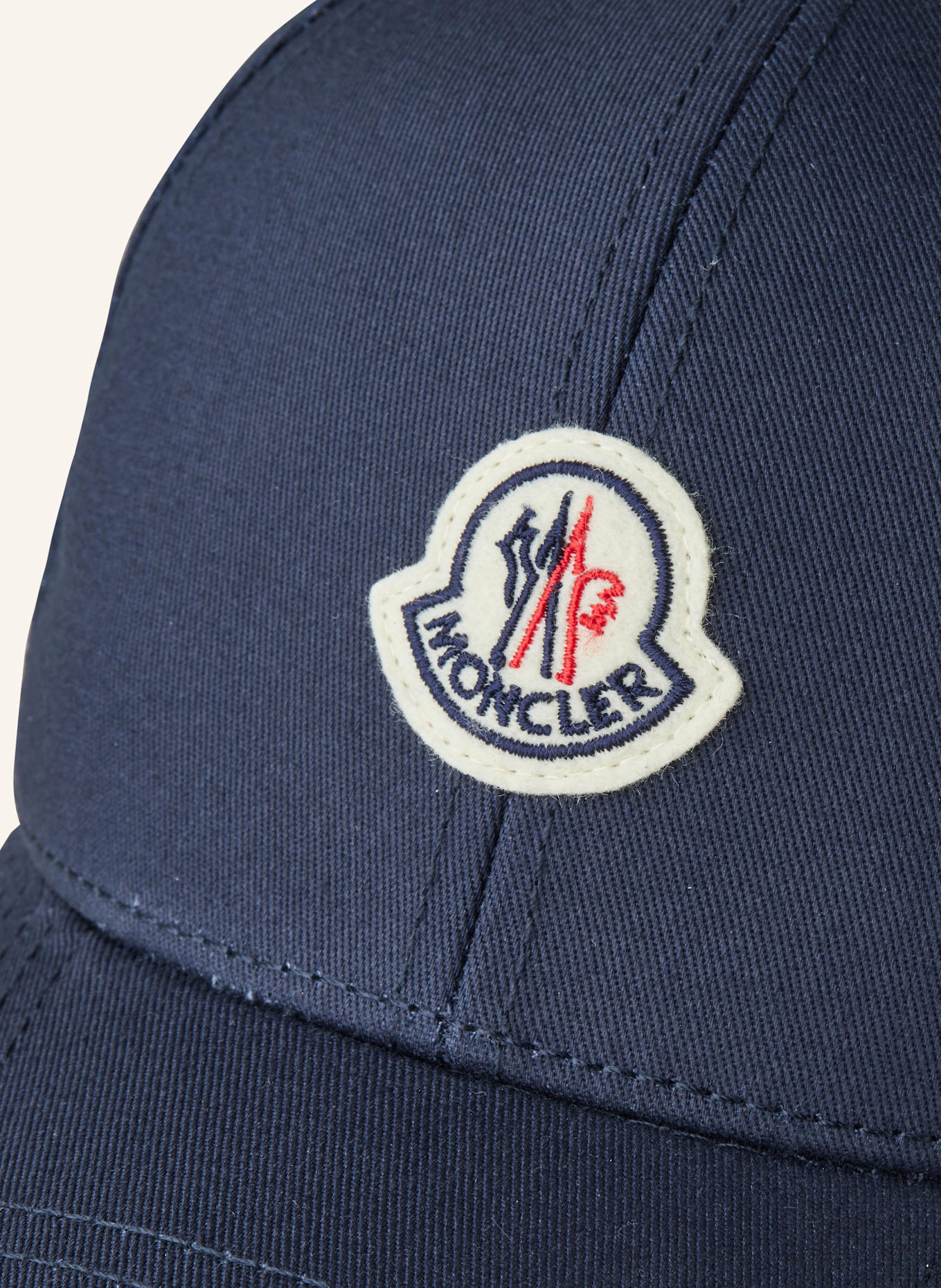 MONCLER Cap: DUNKELBLAU