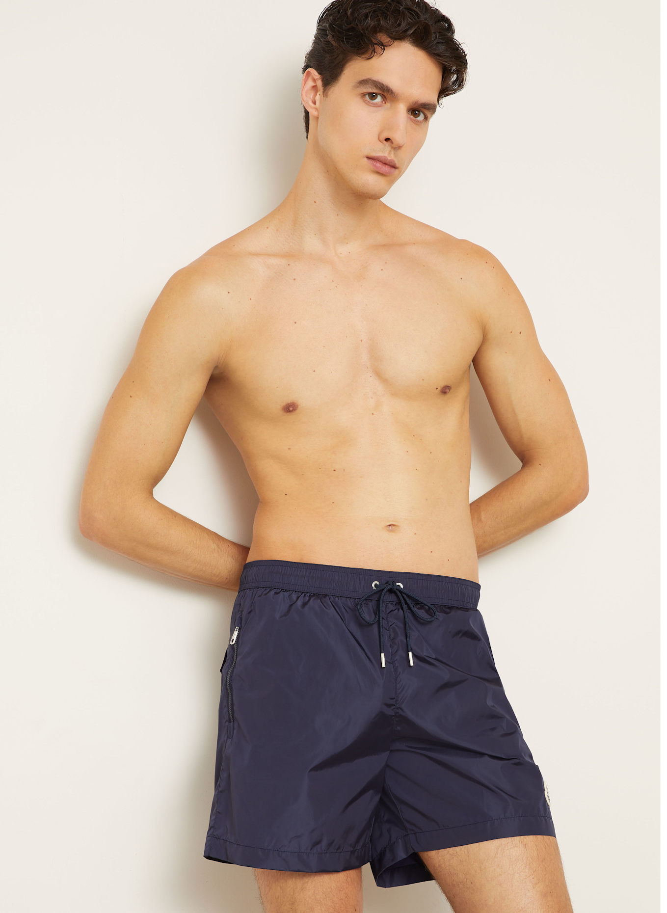 MONCLER Badeshorts: DUNKELBLAU
