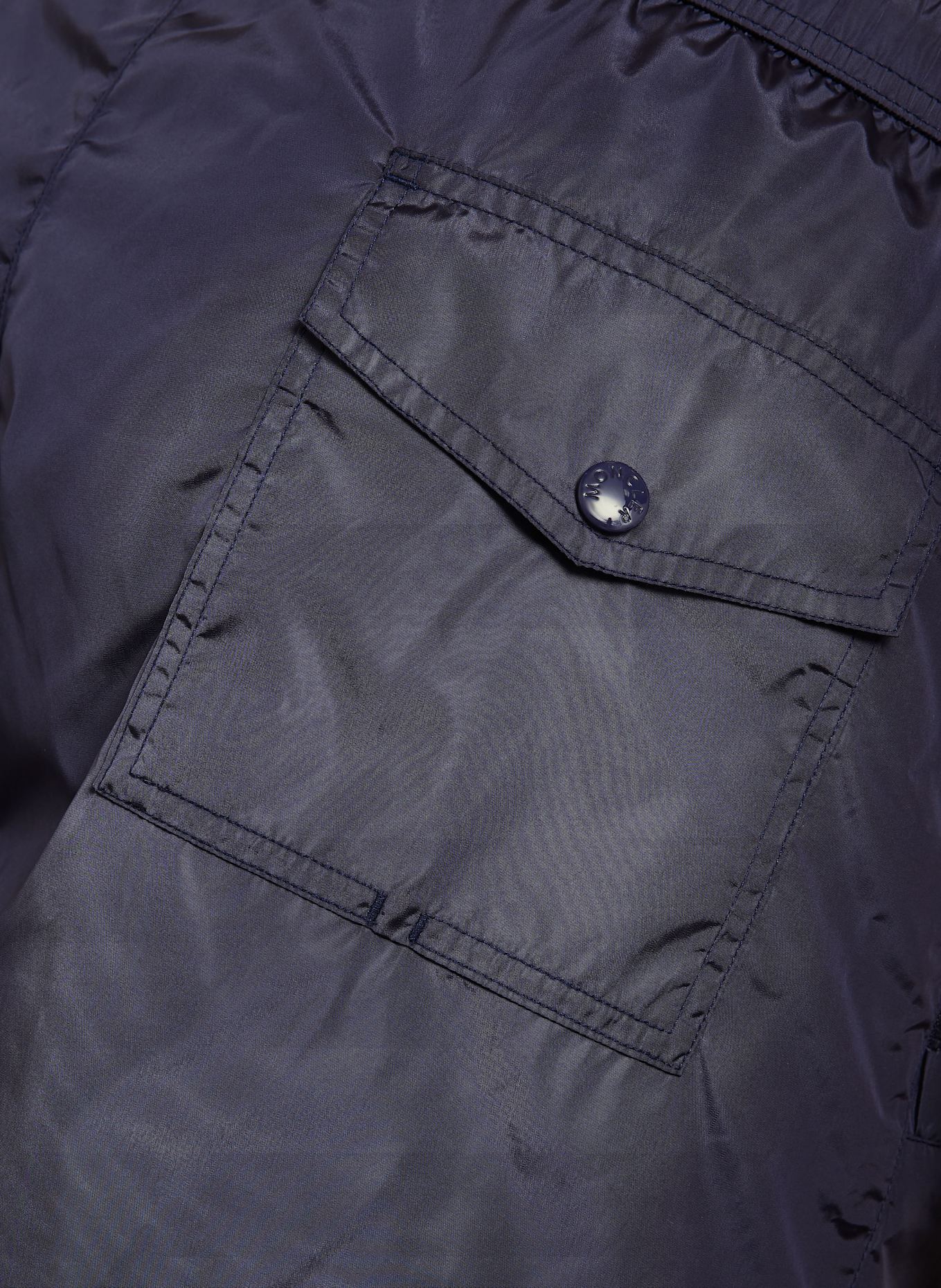 MONCLER Badeshorts: DUNKELBLAU