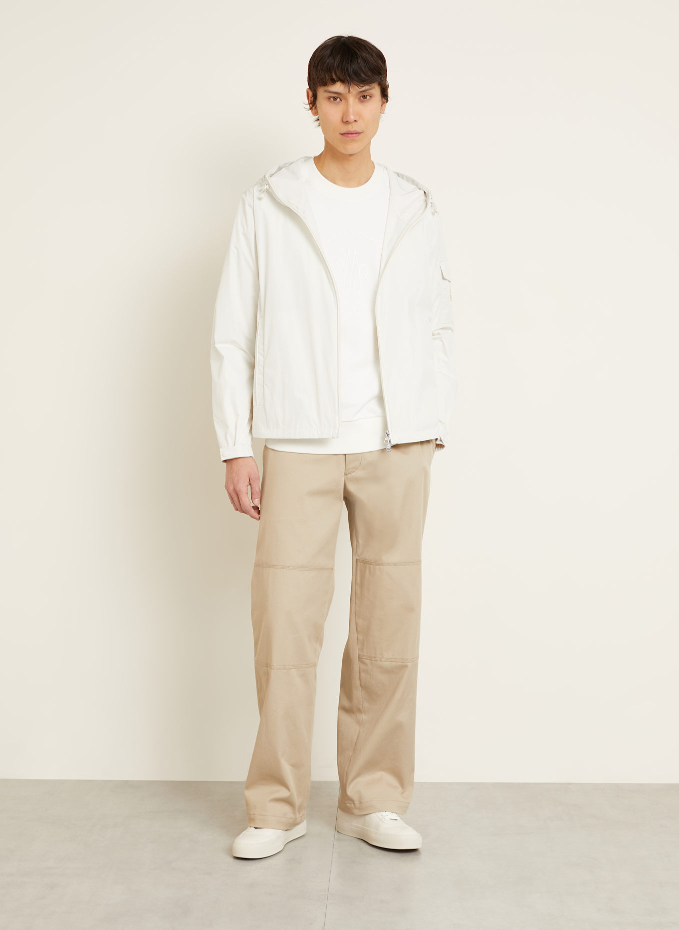 MONCLER Jacke SASSIERE: ECRU