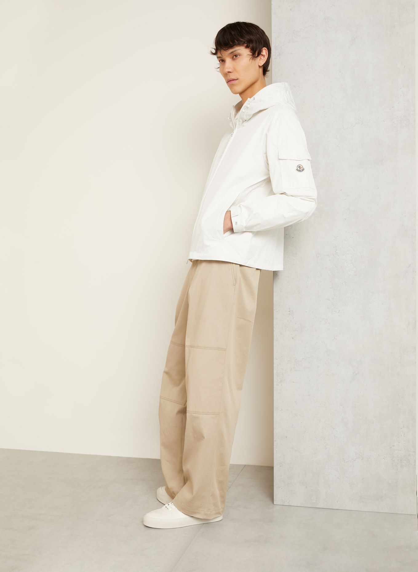 MONCLER Jacke SASSIERE: ECRU