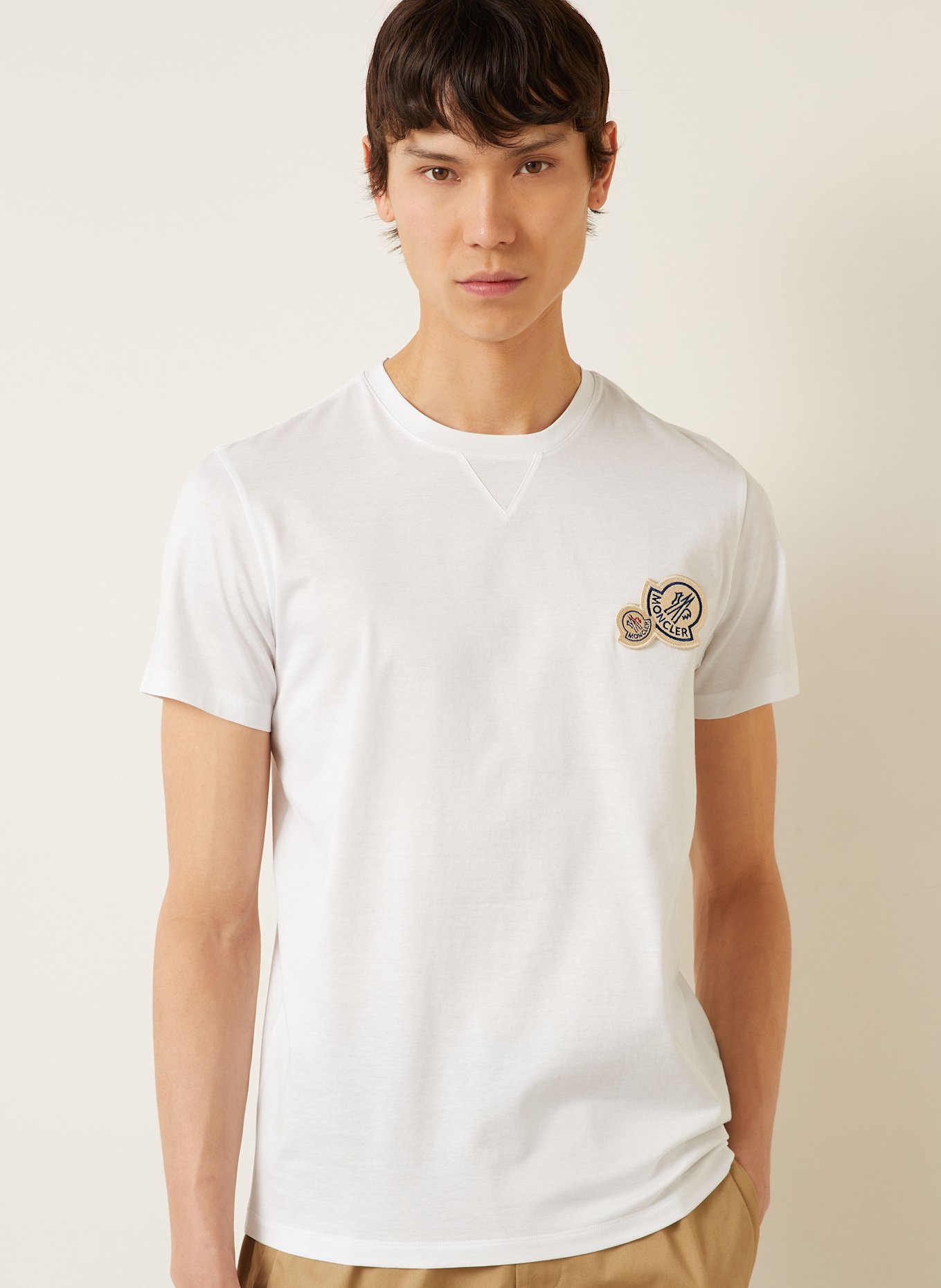 MONCLER T-Shirt: WEISS