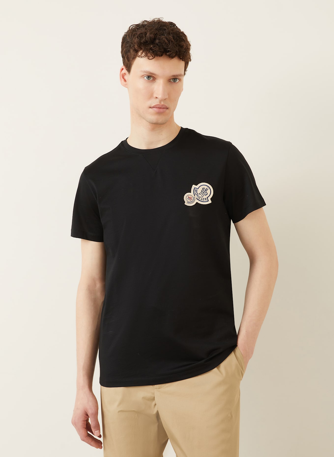 MONCLER T-Shirt: SCHWARZ