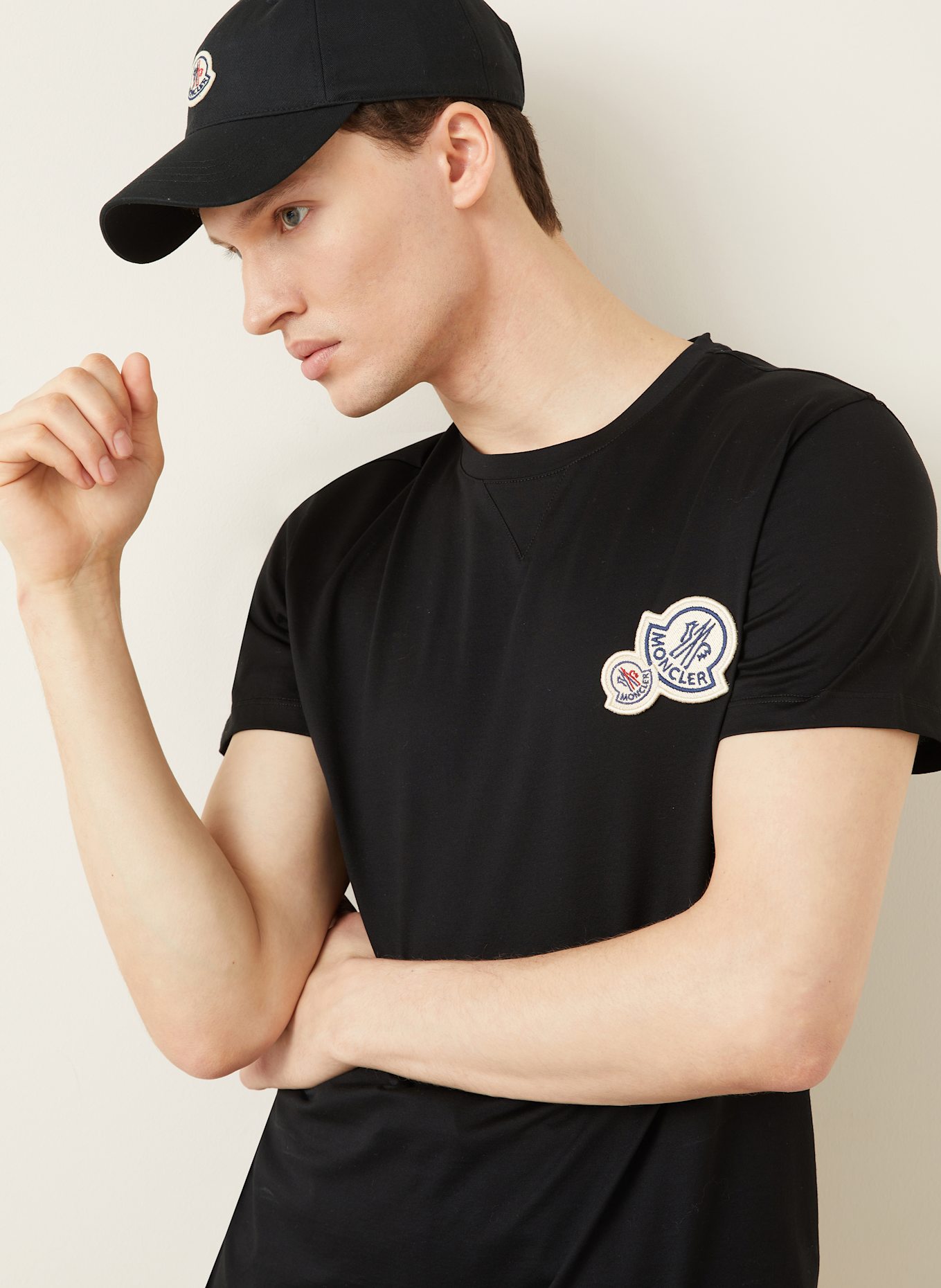 MONCLER T-Shirt: SCHWARZ