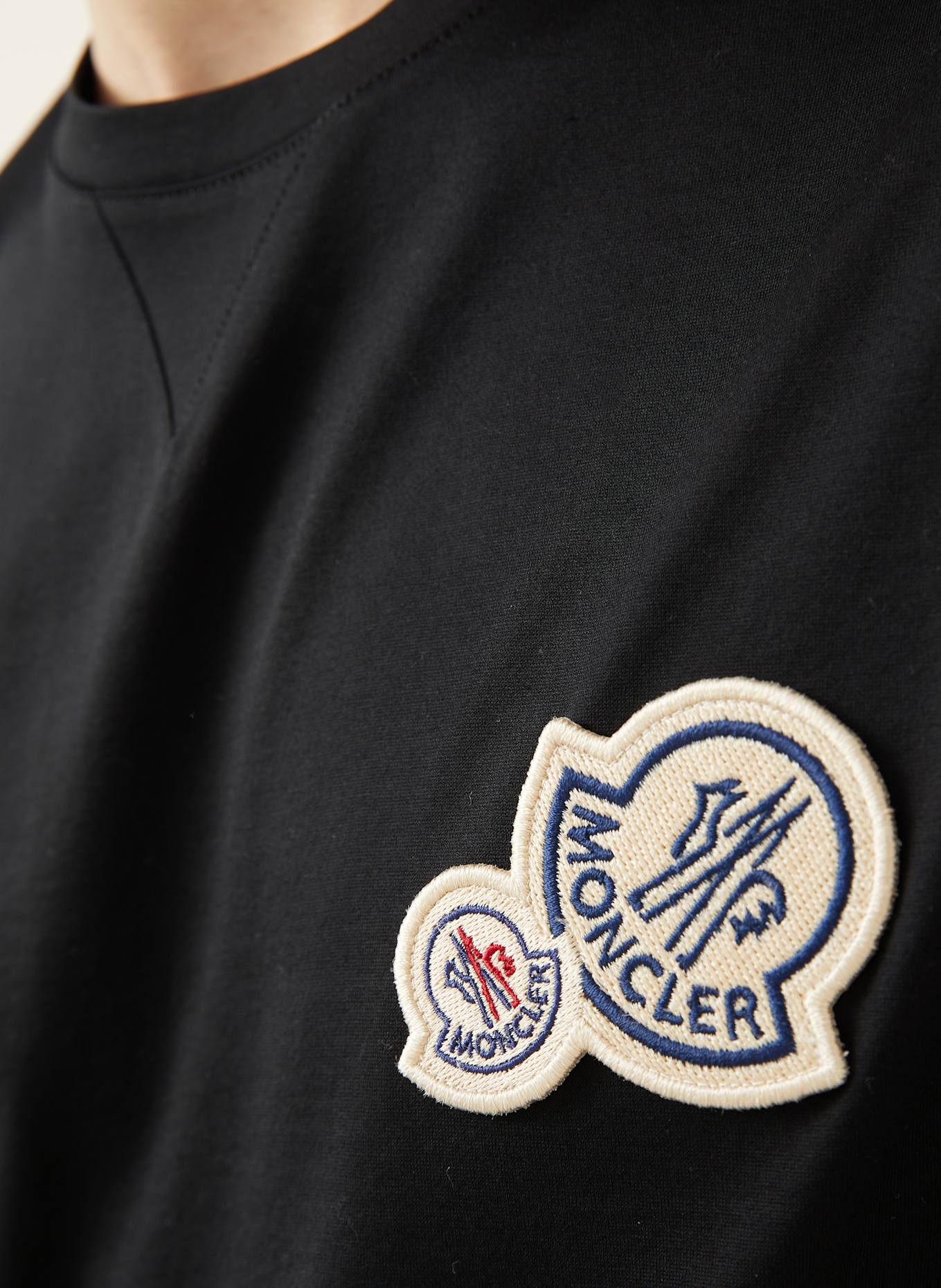 MONCLER T-Shirt: SCHWARZ