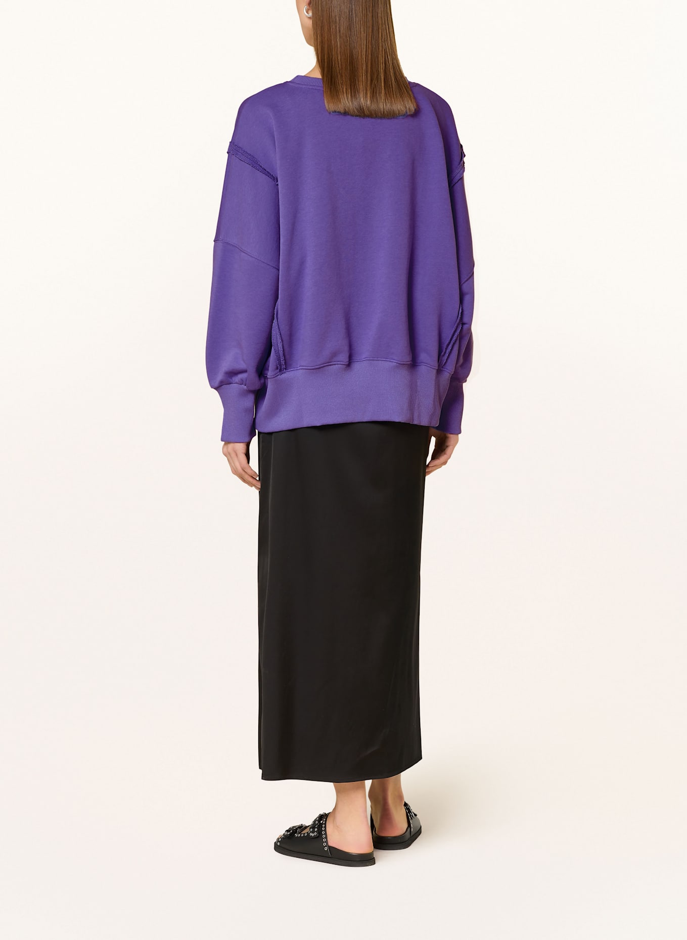 miss goodlife Sweatshirt: BARROW logo-print lightweight jacket